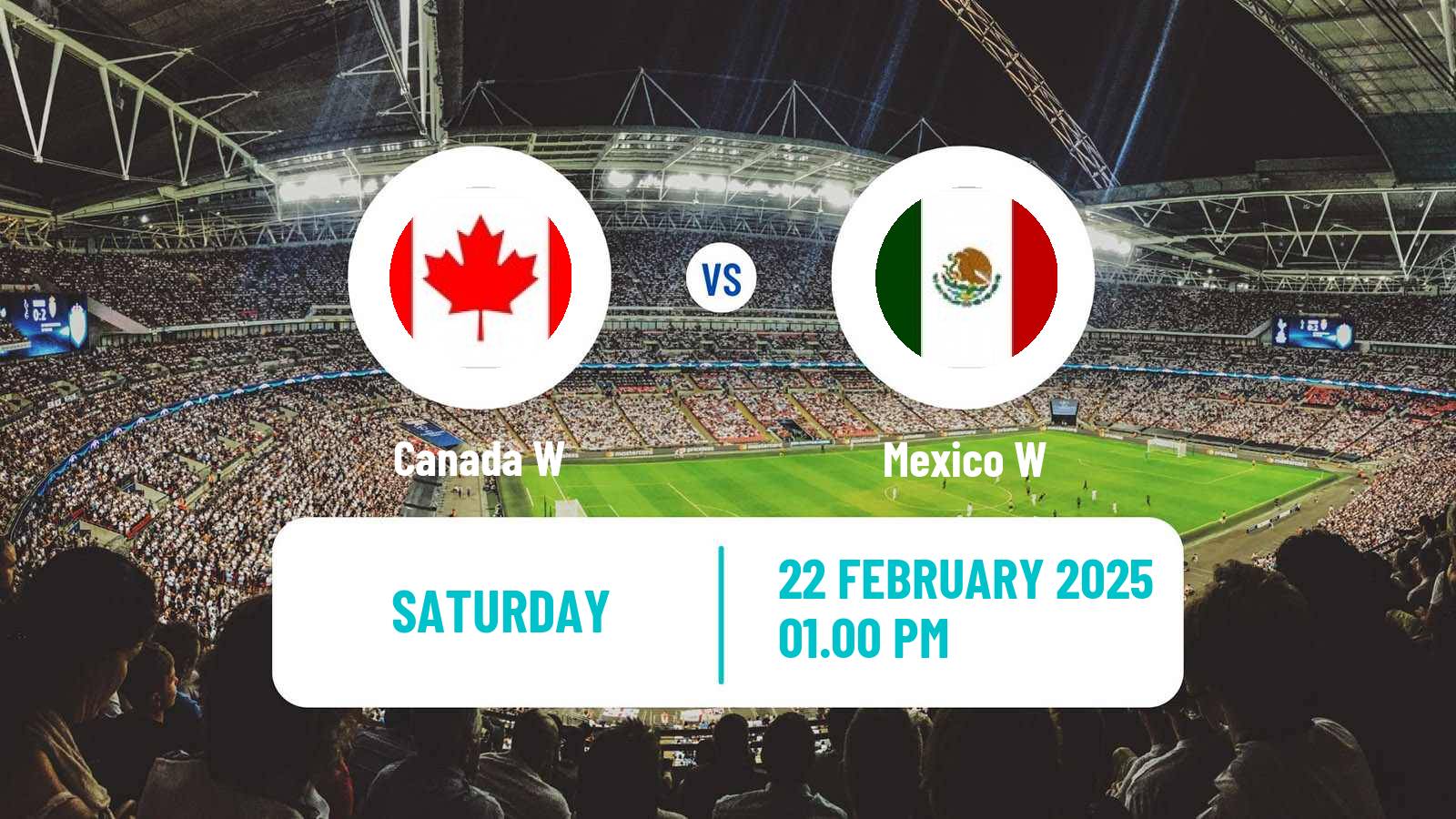 Soccer Friendly International Women Canada W - Mexico W