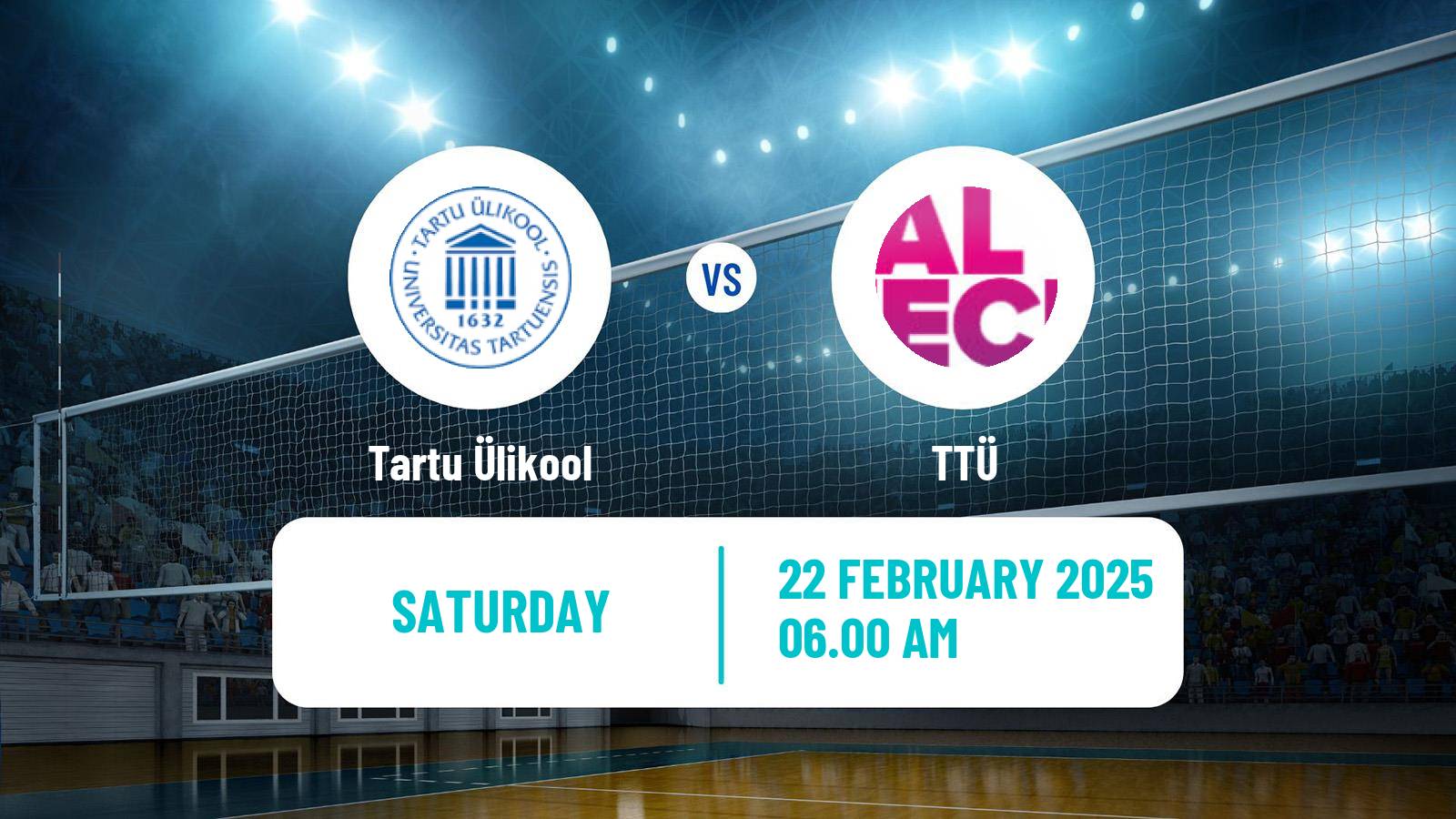 Volleyball Baltic League Volleyball Women Tartu Ülikool - TTÜ