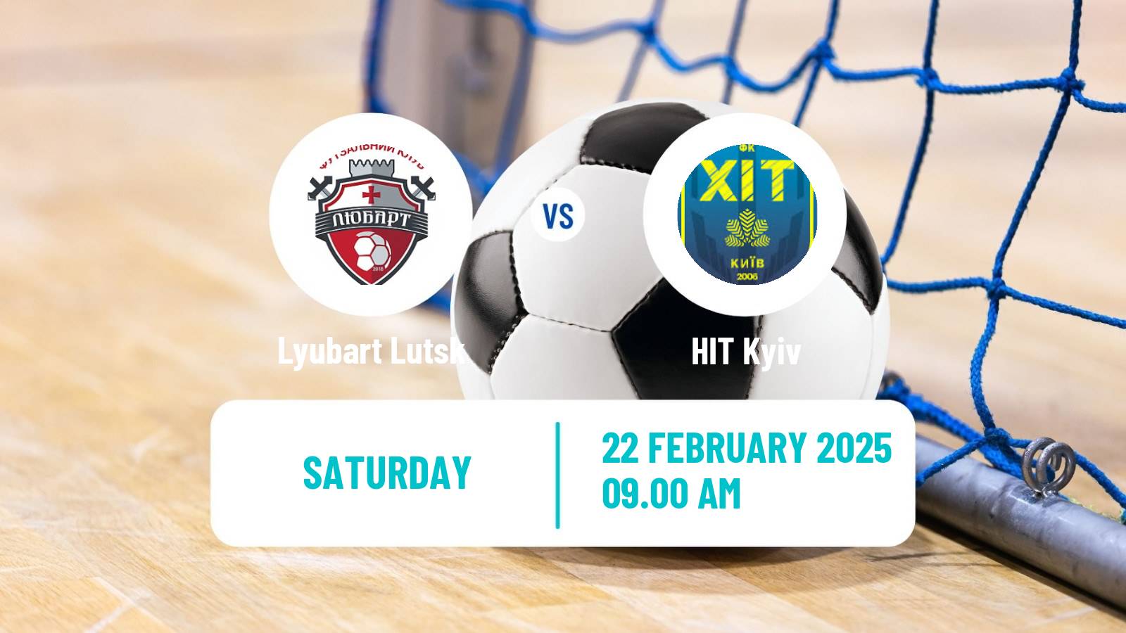 Futsal Ukrainian Extra Liga Futsal Lyubart Lutsk - HIT Kyiv