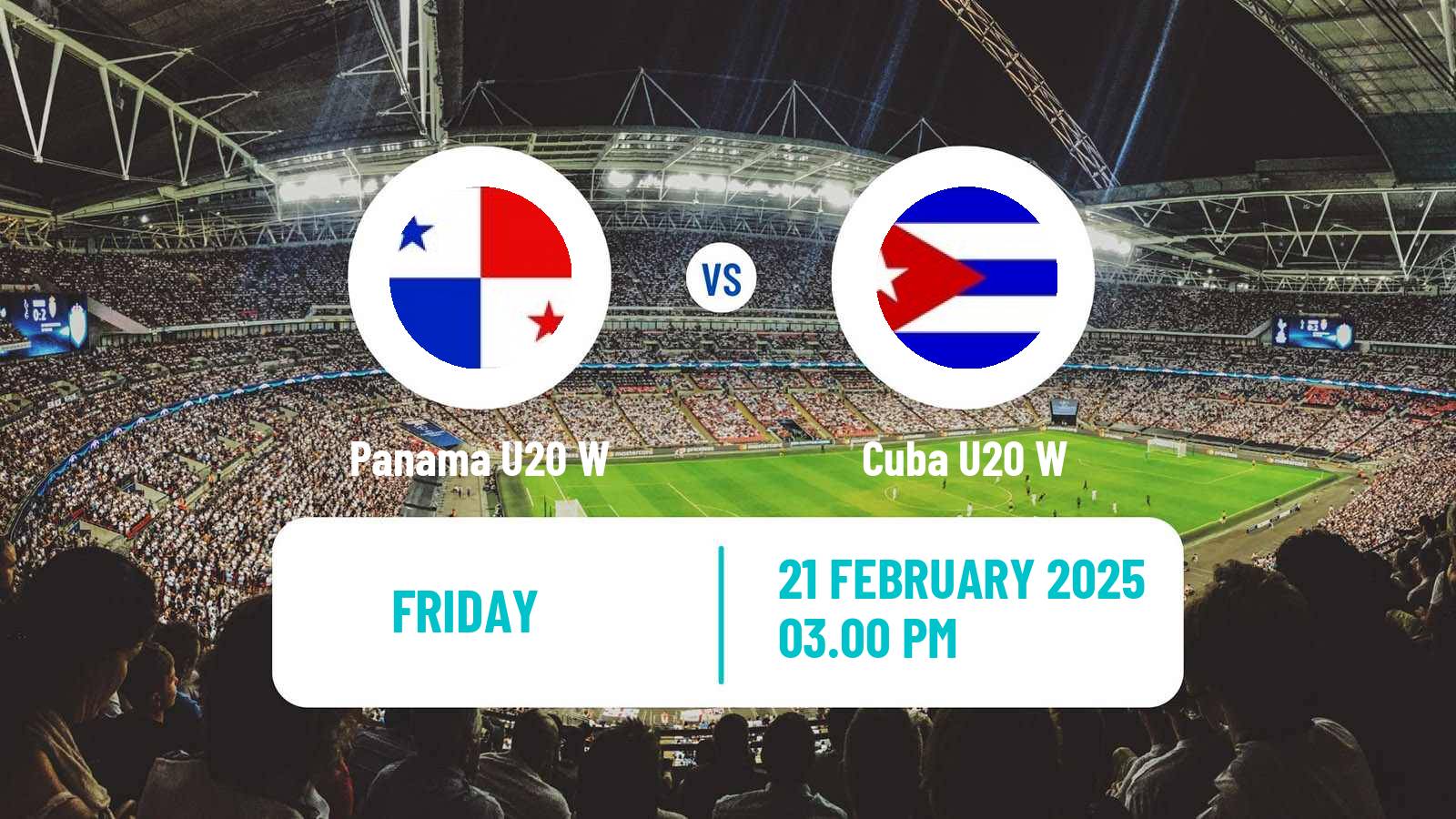 Soccer CONCACAF Championship U20 Women Panama U20 W - Cuba U20 W