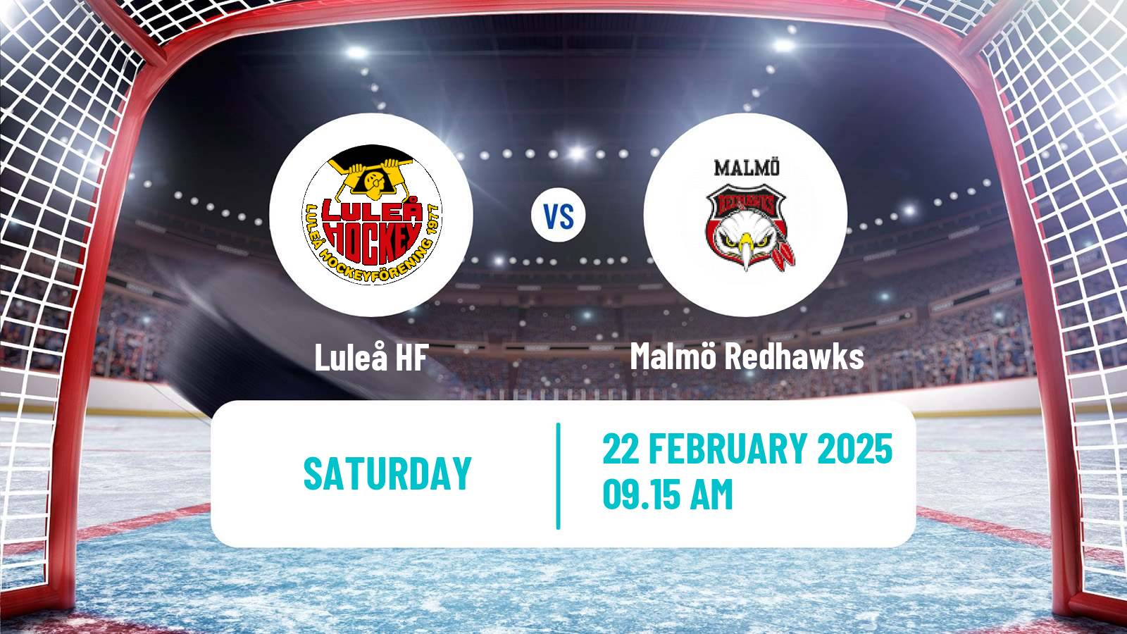 Hockey SHL Luleå - Malmö Redhawks