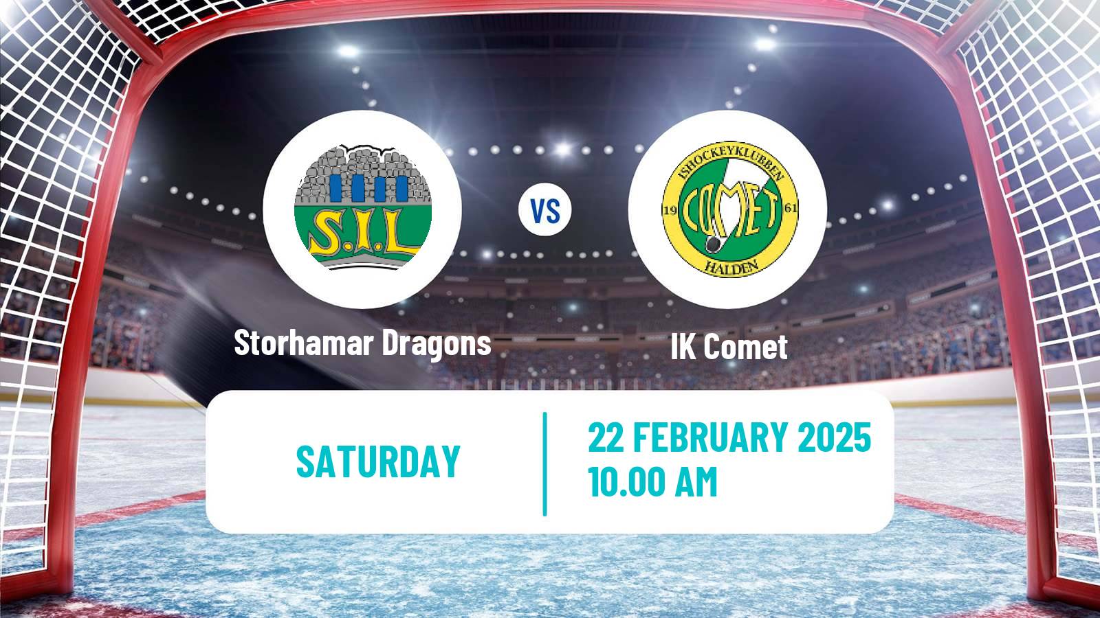 Hockey Norwegian Ligaen Hockey Storhamar Dragons - Comet