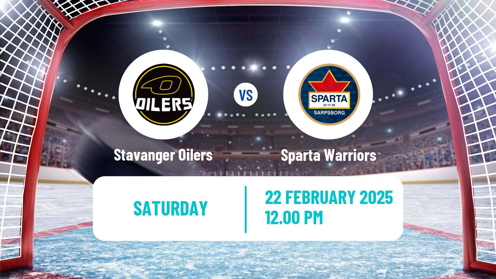 Hockey Norwegian Ligaen Hockey Stavanger Oilers - Sparta Warriors