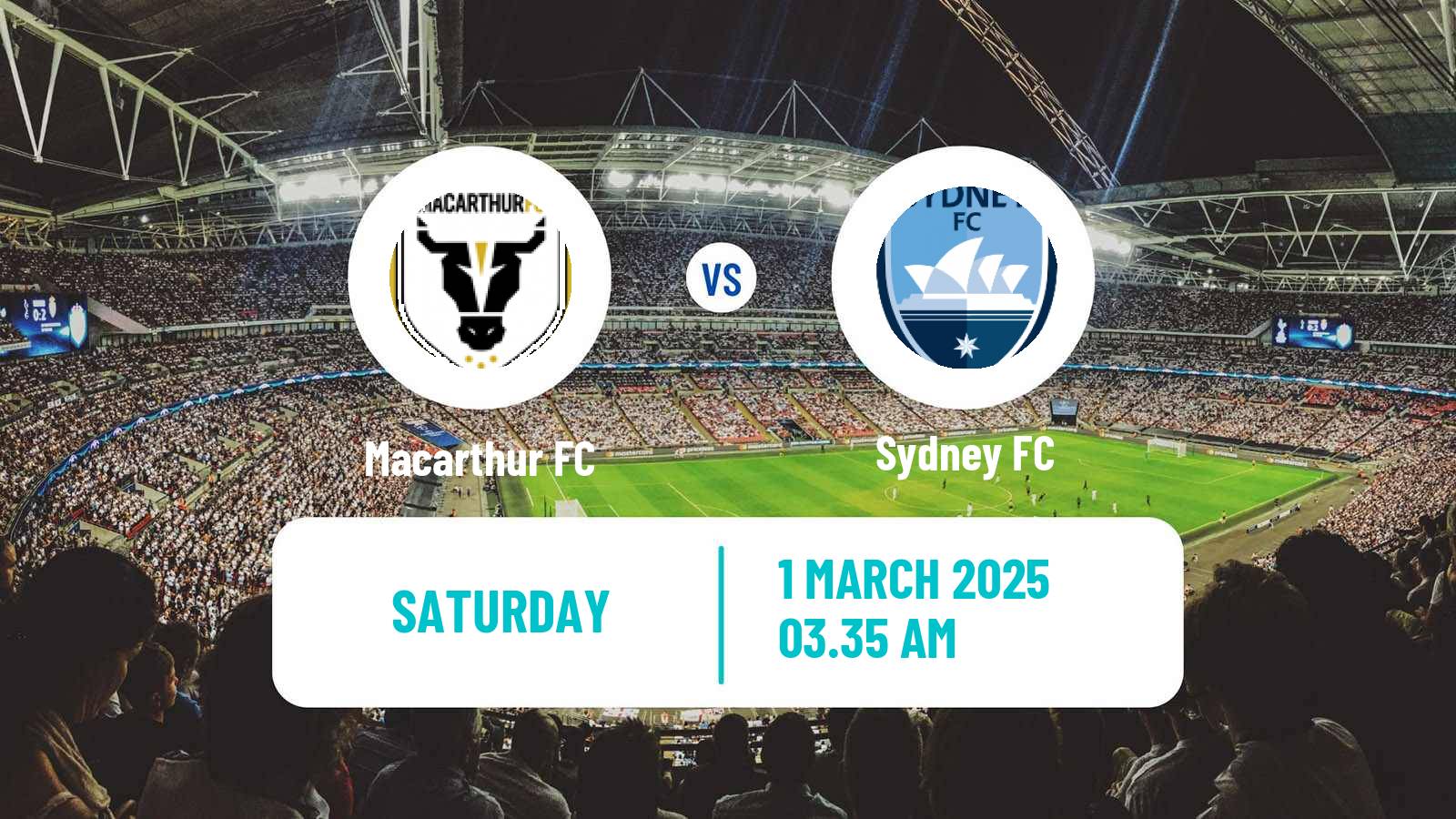 Soccer Australian A-League Macarthur FC - Sydney