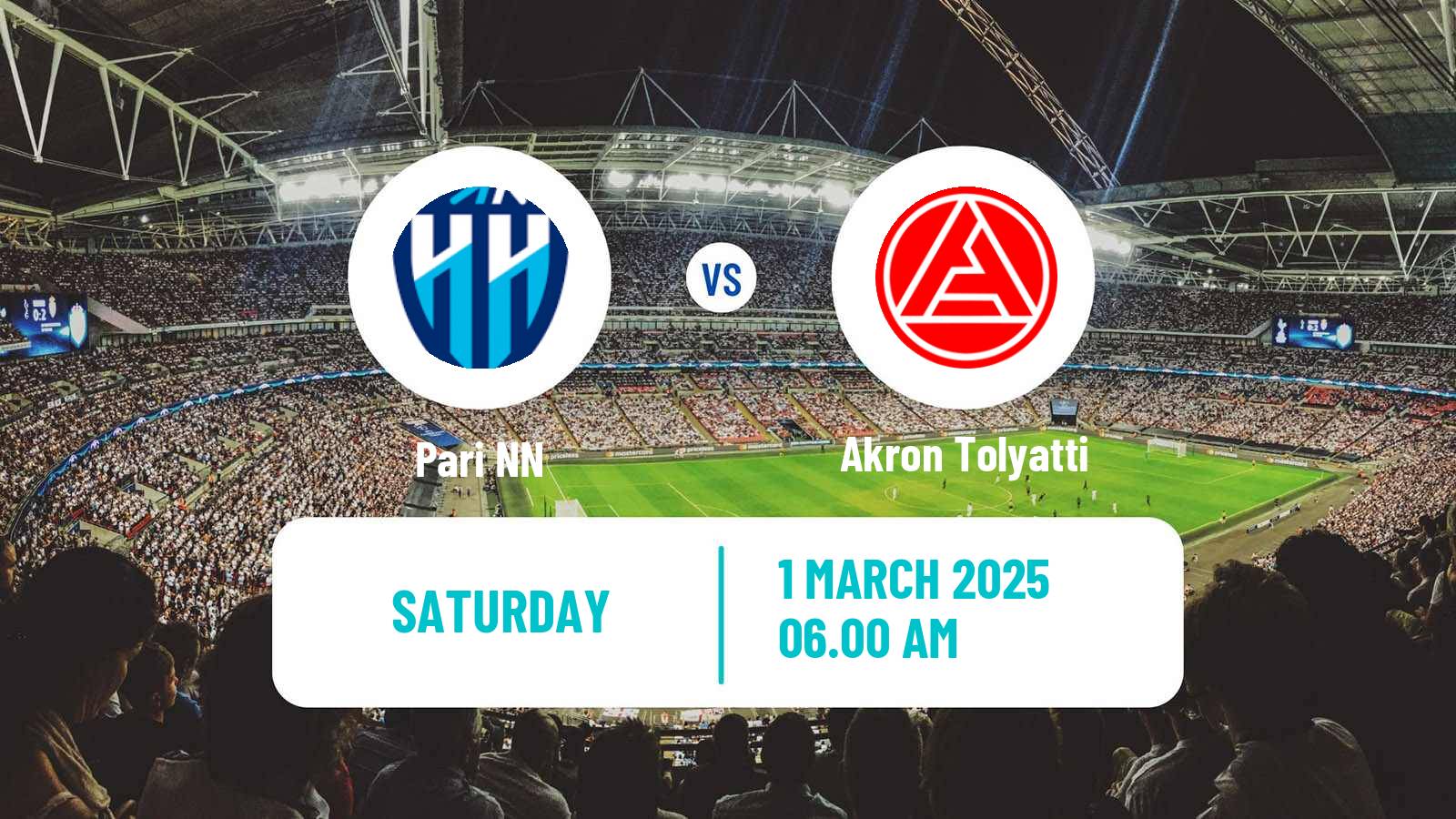 Soccer Russian Premier League Pari NN - Akron Tolyatti