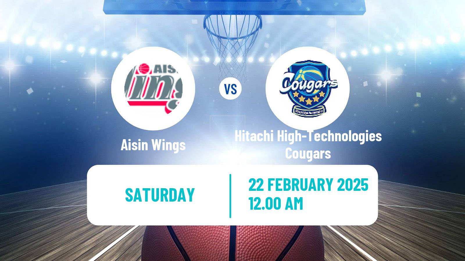 Basketball Japan W League Basketball Aisin Wings - Hitachi High-Technologies Cougars