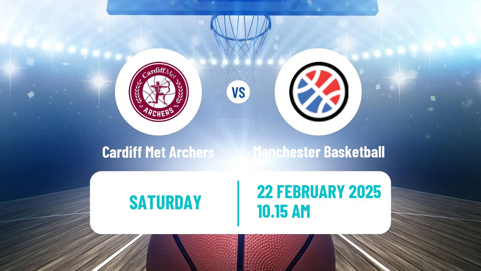 Basketball British WBBL Cardiff Met Archers - Manchester Basketball