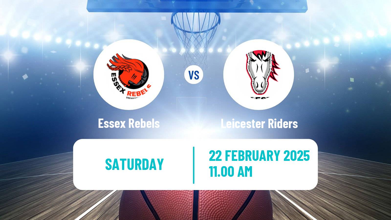 Basketball British WBBL Essex Rebels - Leicester Riders