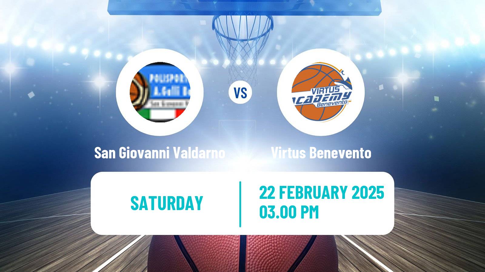 Basketball Serie A2 Basketball Women Group A San Giovanni Valdarno - Virtus Benevento