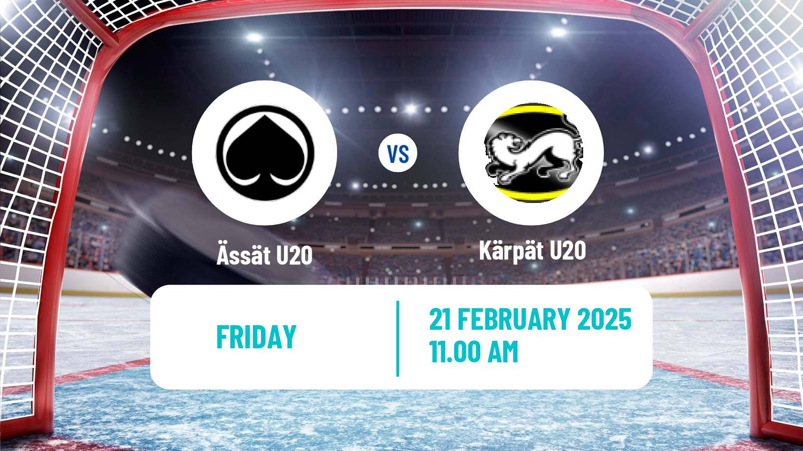 Hockey Finnish SM-sarja U20 Ässät U20 - Kärpät U20