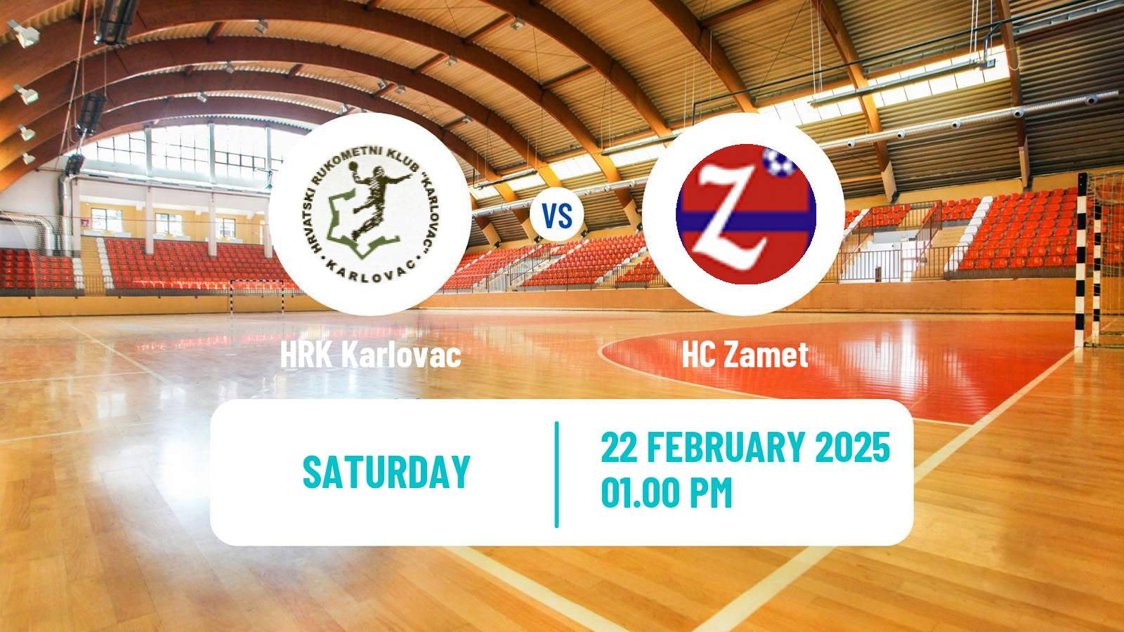 Handball Croatian Premijer Liga Handball HRK Karlovac - Zamet