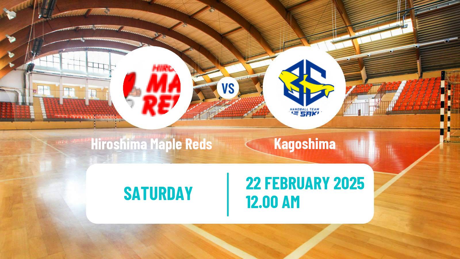 Handball Japan JHL Handball Women Hiroshima Maple Reds - Kagoshima