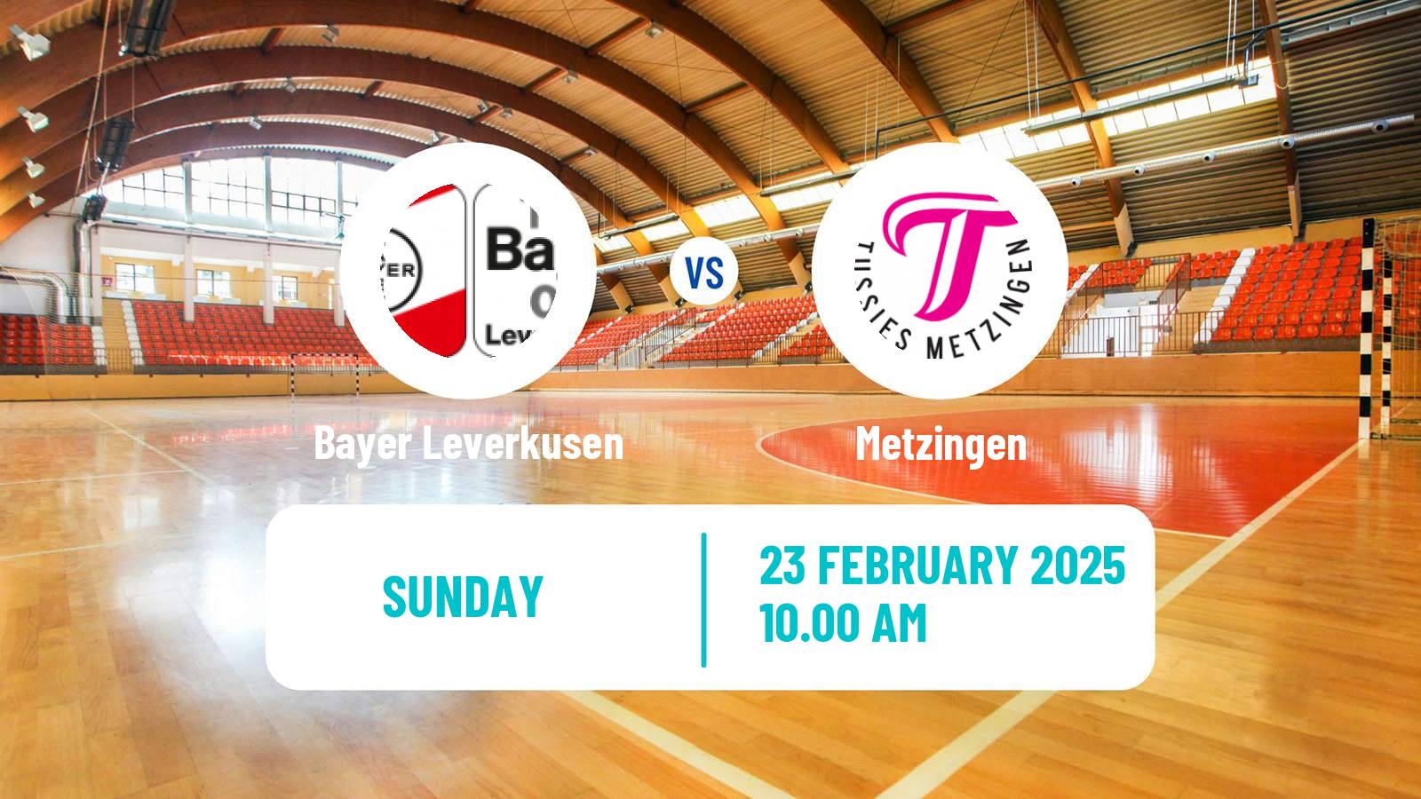 Handball German 1 Bundesliga Handball Women Bayer Leverkusen - Metzingen