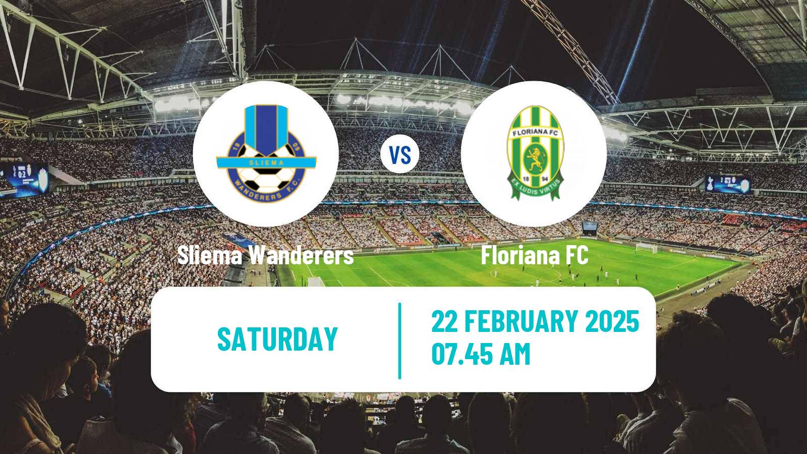 Soccer Maltese Premier League Sliema Wanderers - Floriana