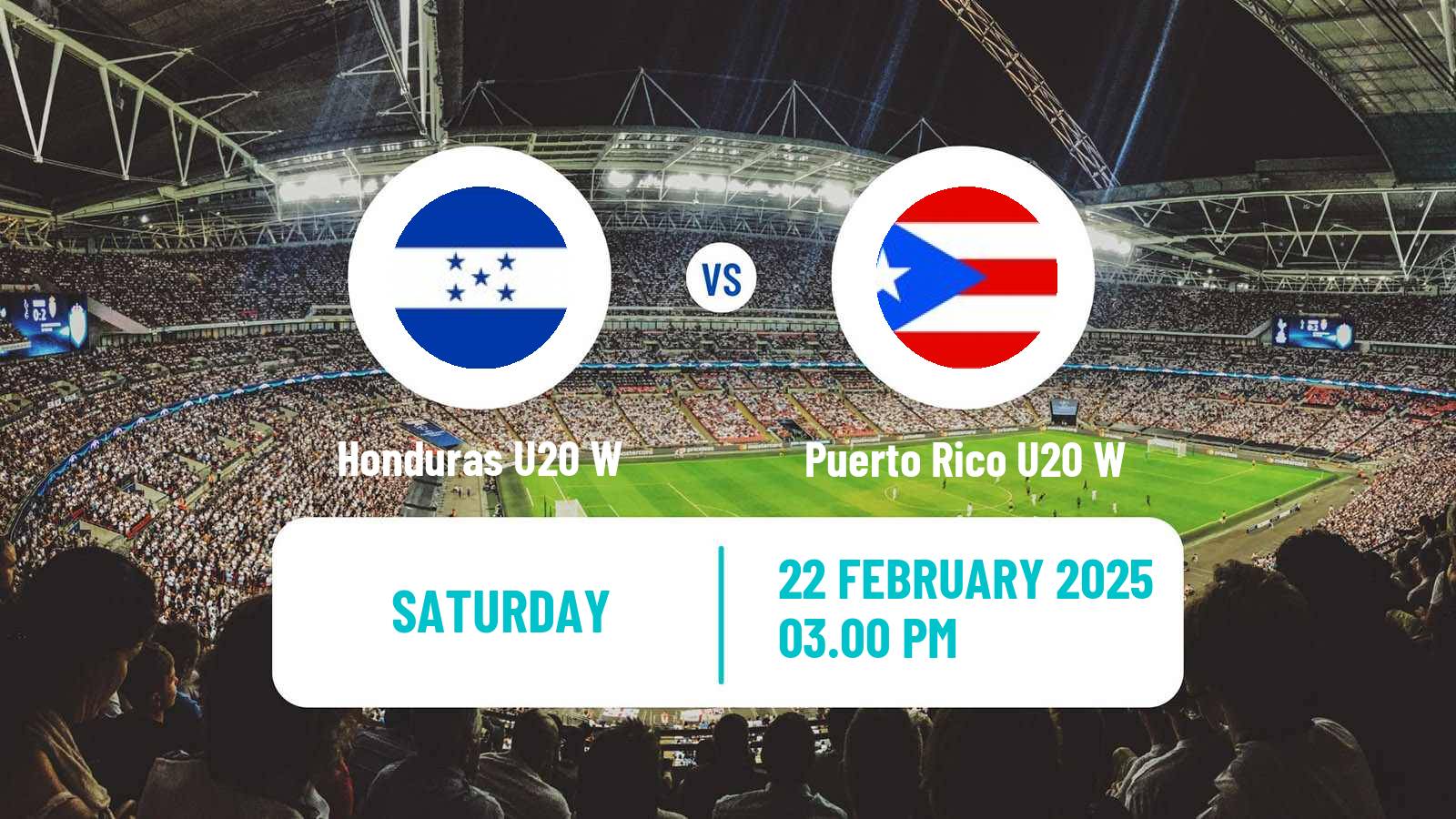 Soccer CONCACAF Championship U20 Women Honduras U20 W - Puerto Rico U20 W