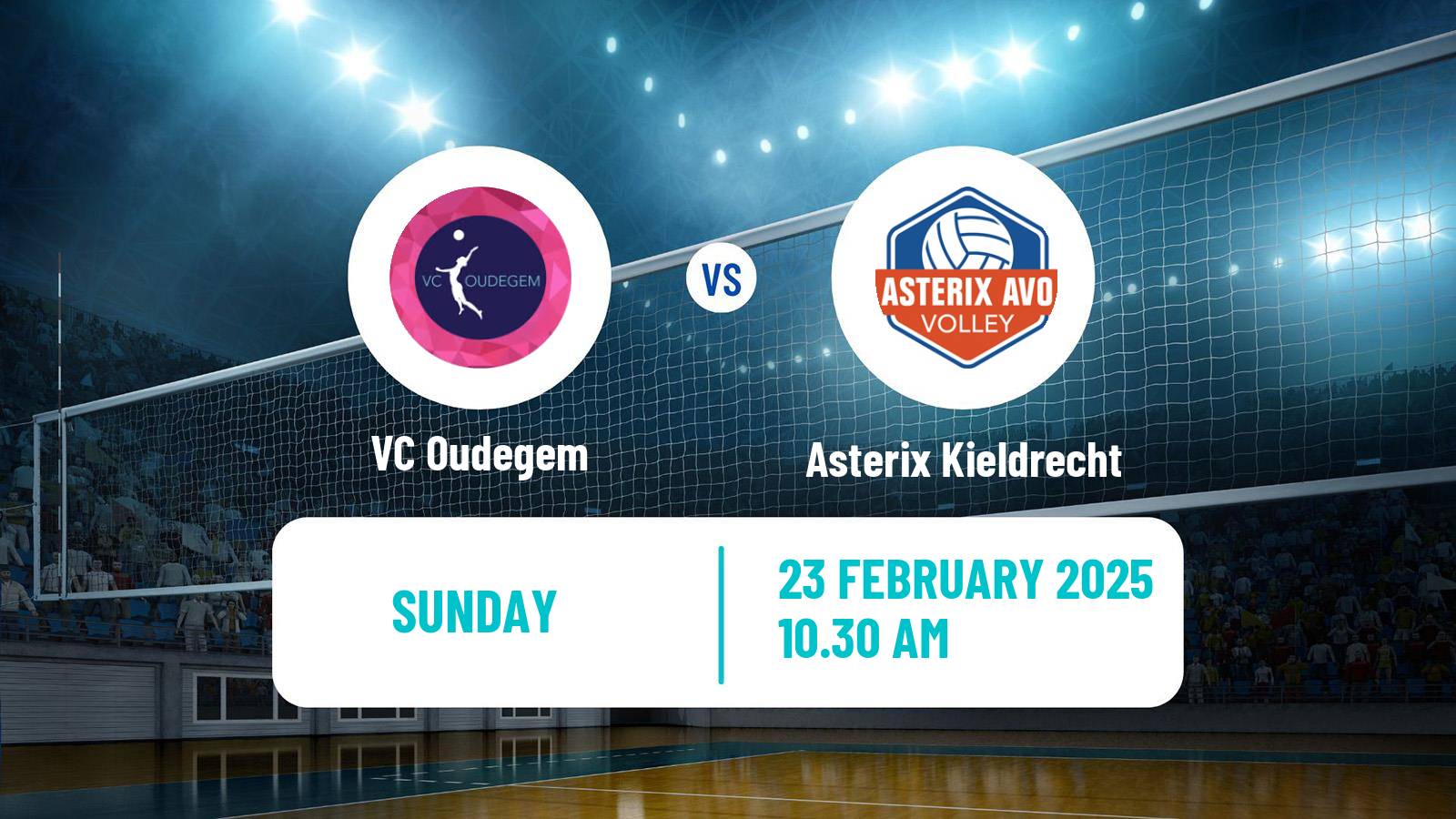 Volleyball Belgian Liga A Volleyball Women Oudegem - Asterix Kieldrecht