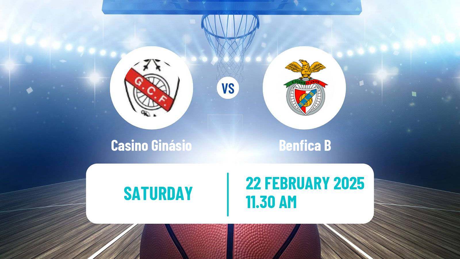 Basketball Portuguese Proliga Basketball Casino Ginásio - Benfica B