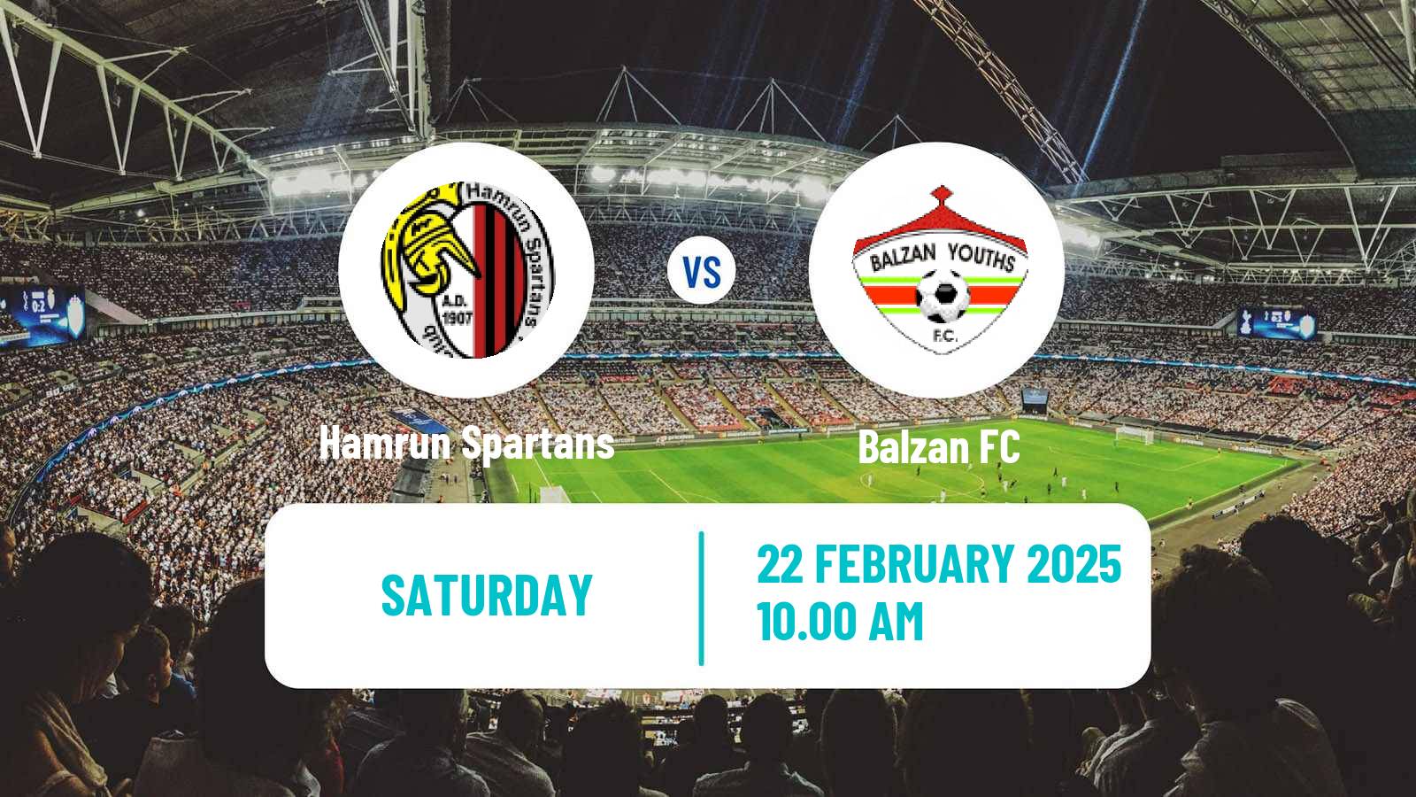 Soccer Maltese Premier League Hamrun Spartans - Balzan