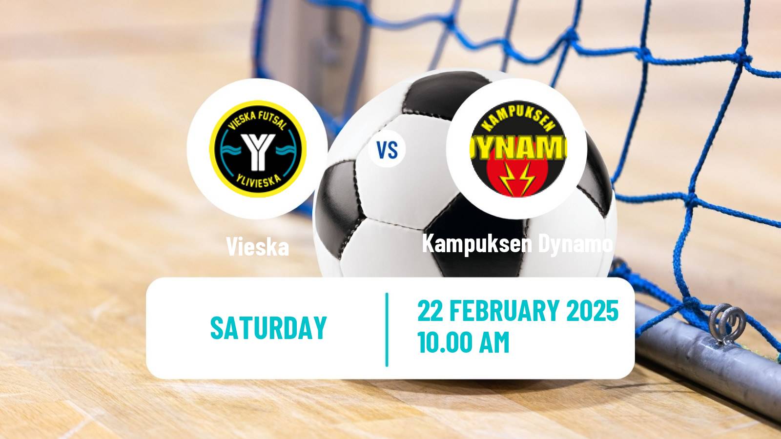 Futsal Finnish Liiga Futsal Vieska - Kampuksen Dynamo