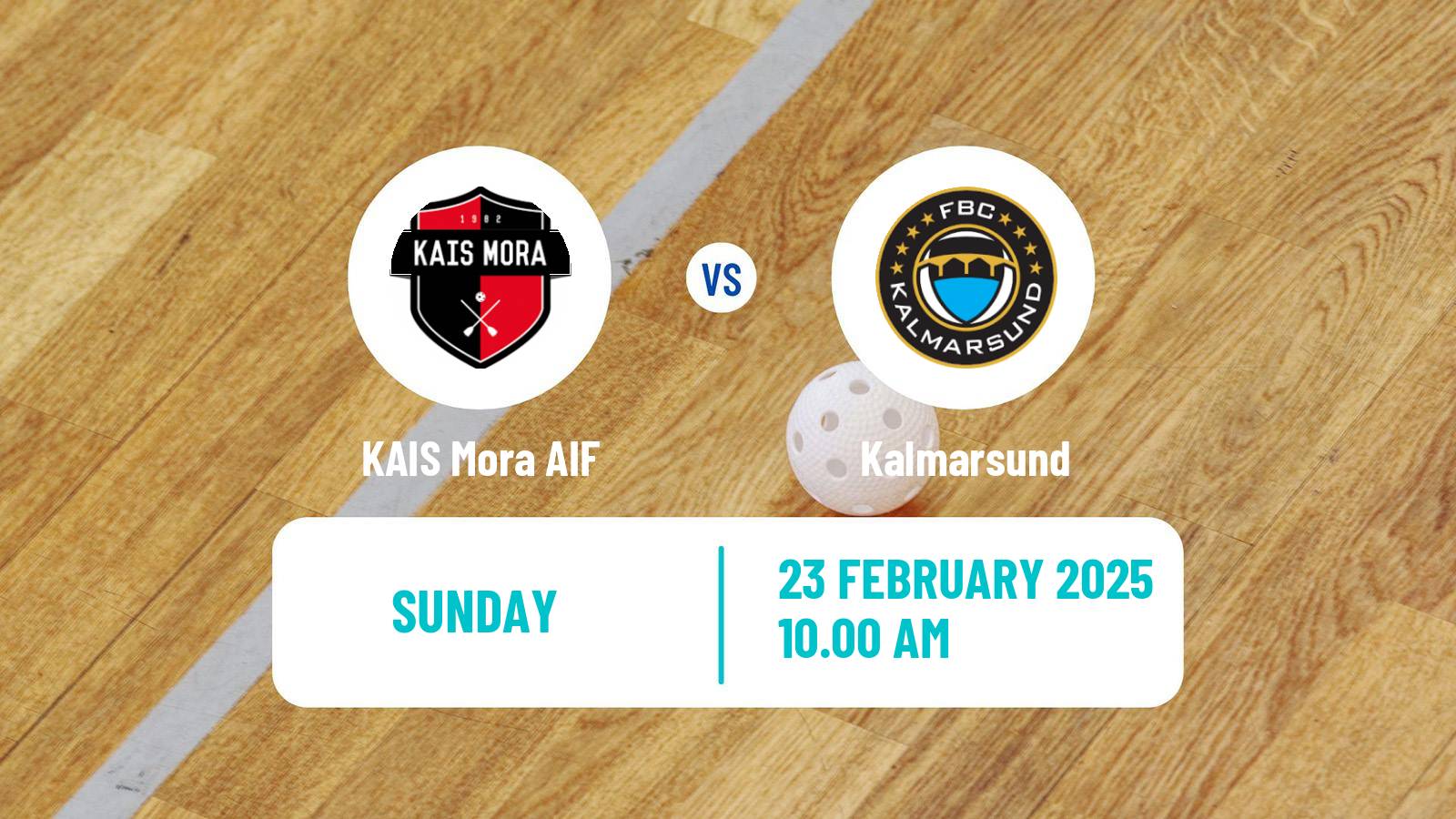 Floorball Swedish Superligan Floorball Women KAIS Mora AIF - Kalmarsund