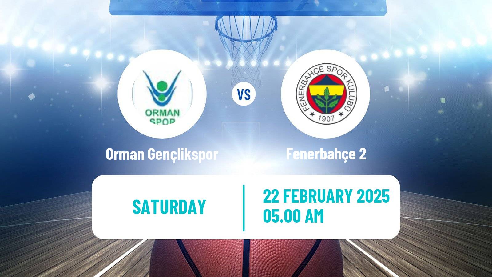 Basketball Turkish TBL Orman Gençlikspor - Fenerbahçe 2