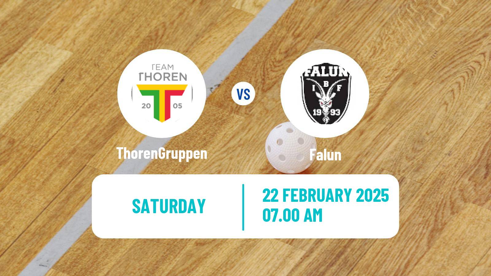 Floorball Swedish Superligan Floorball Women ThorenGruppen - Falun