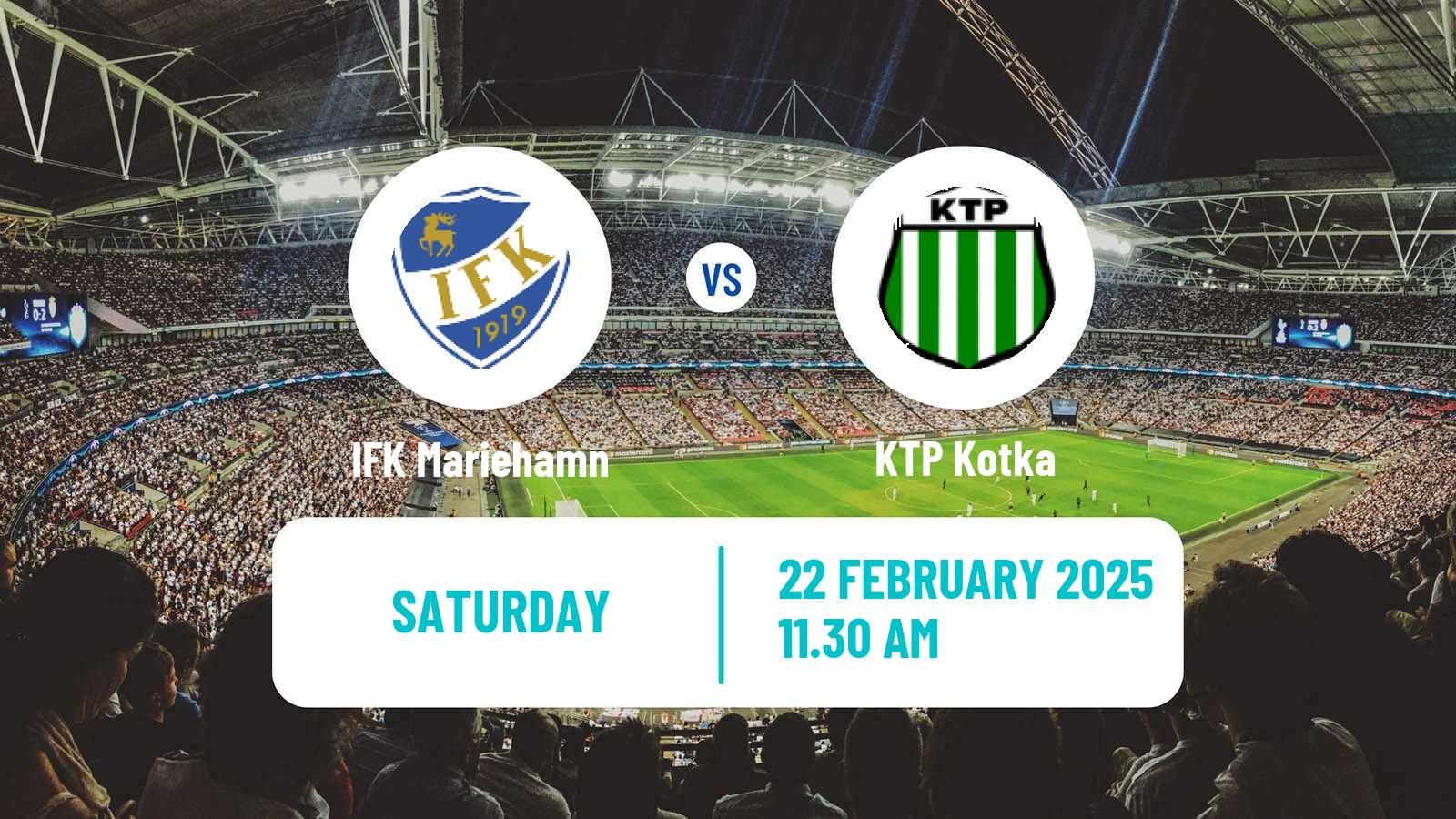 Soccer Finnish Veikkausliiga Liiga Cup IFK Mariehamn - KTP Kotka