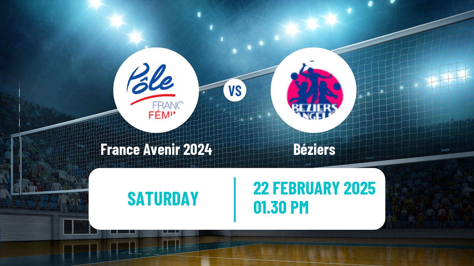 Volleyball French Ligue A Volleyball Women France Avenir 2024 - Béziers