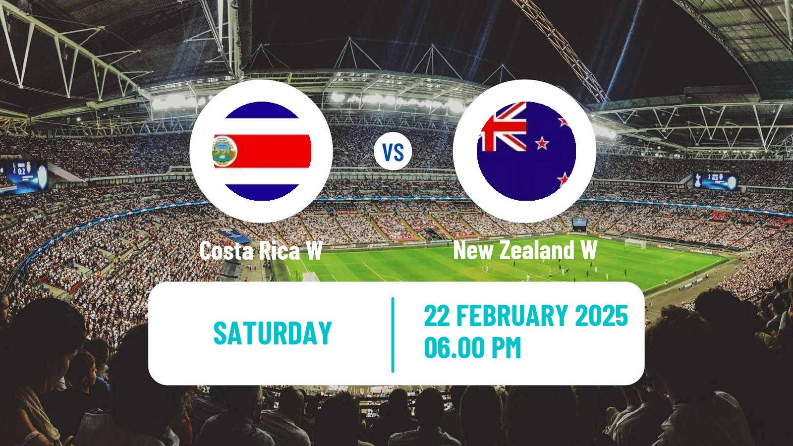 Soccer Friendly International Women Costa Rica W - New Zealand W