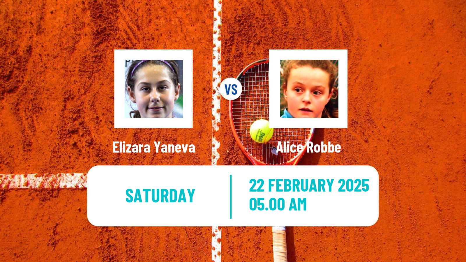 Tennis ITF W15 Manacor 2 Women Elizara Yaneva - Alice Robbe