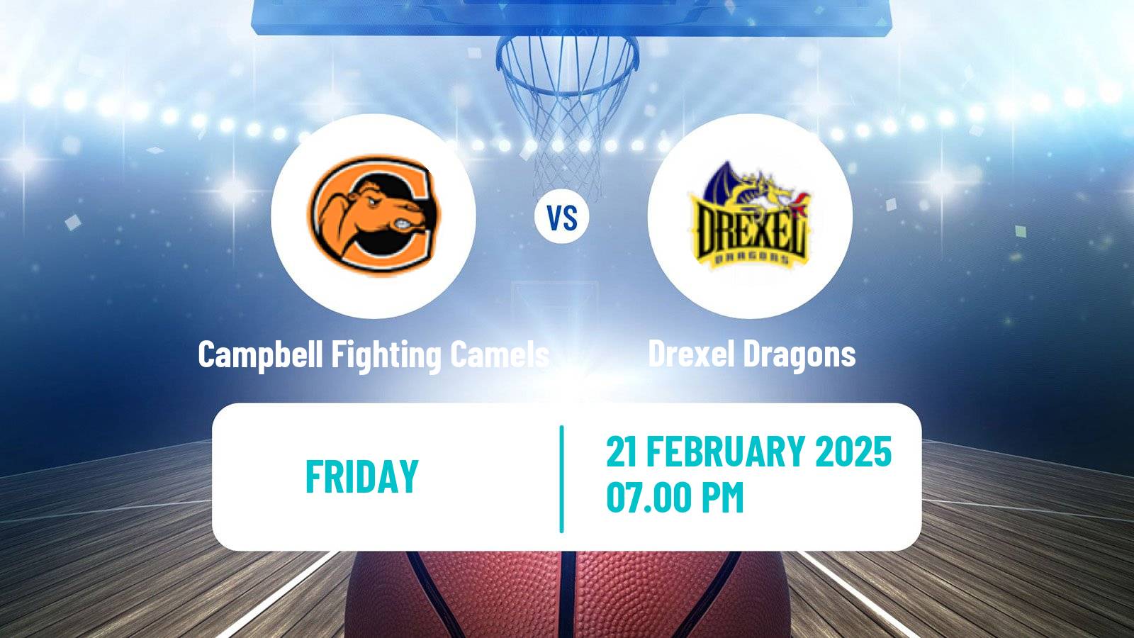 Basketball NCAA College Basketball Women Campbell Fighting Camels - Drexel Dragons