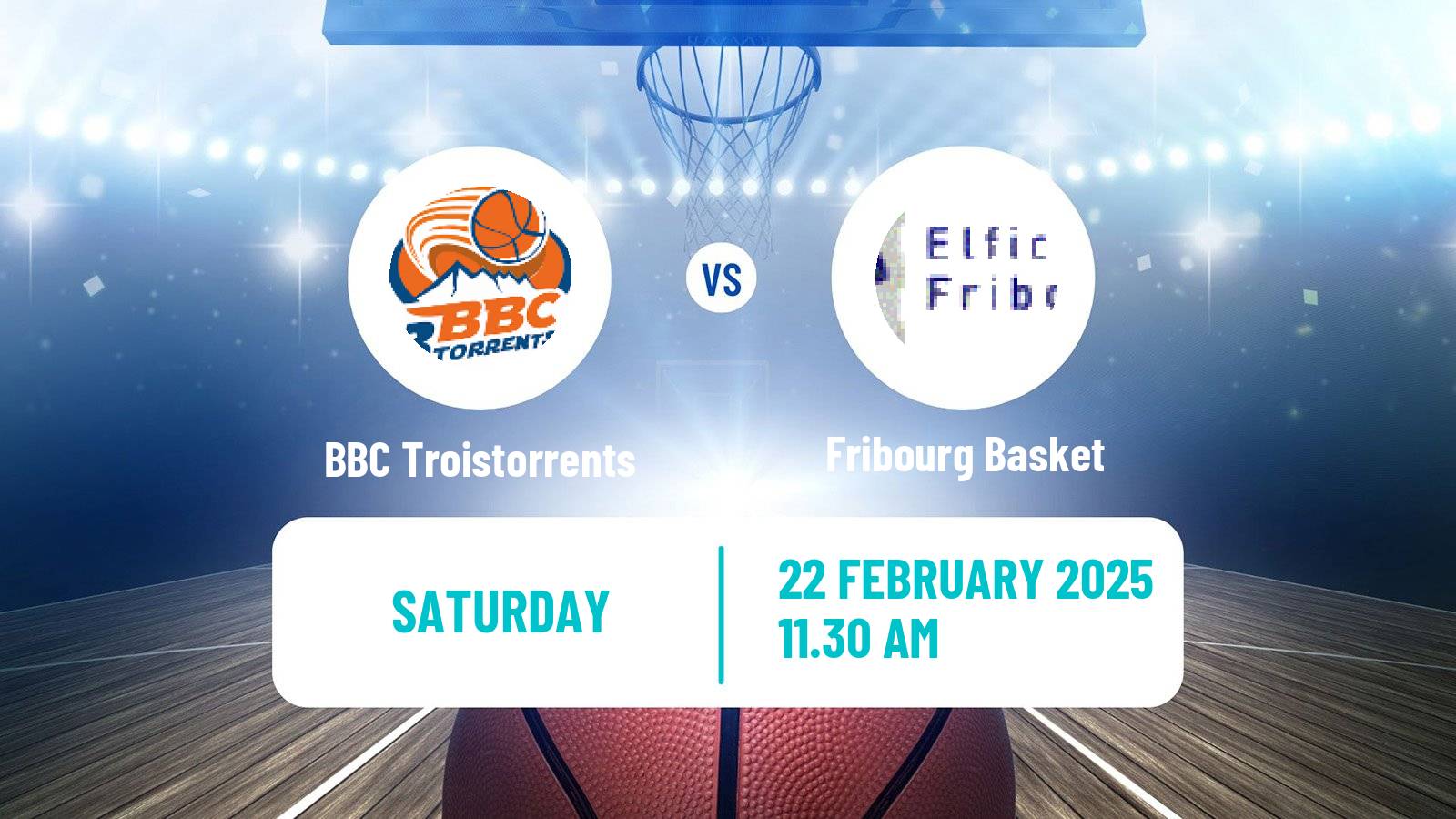 Basketball Swiss SB League Basketball Women BBC Troistorrents - Fribourg Basket