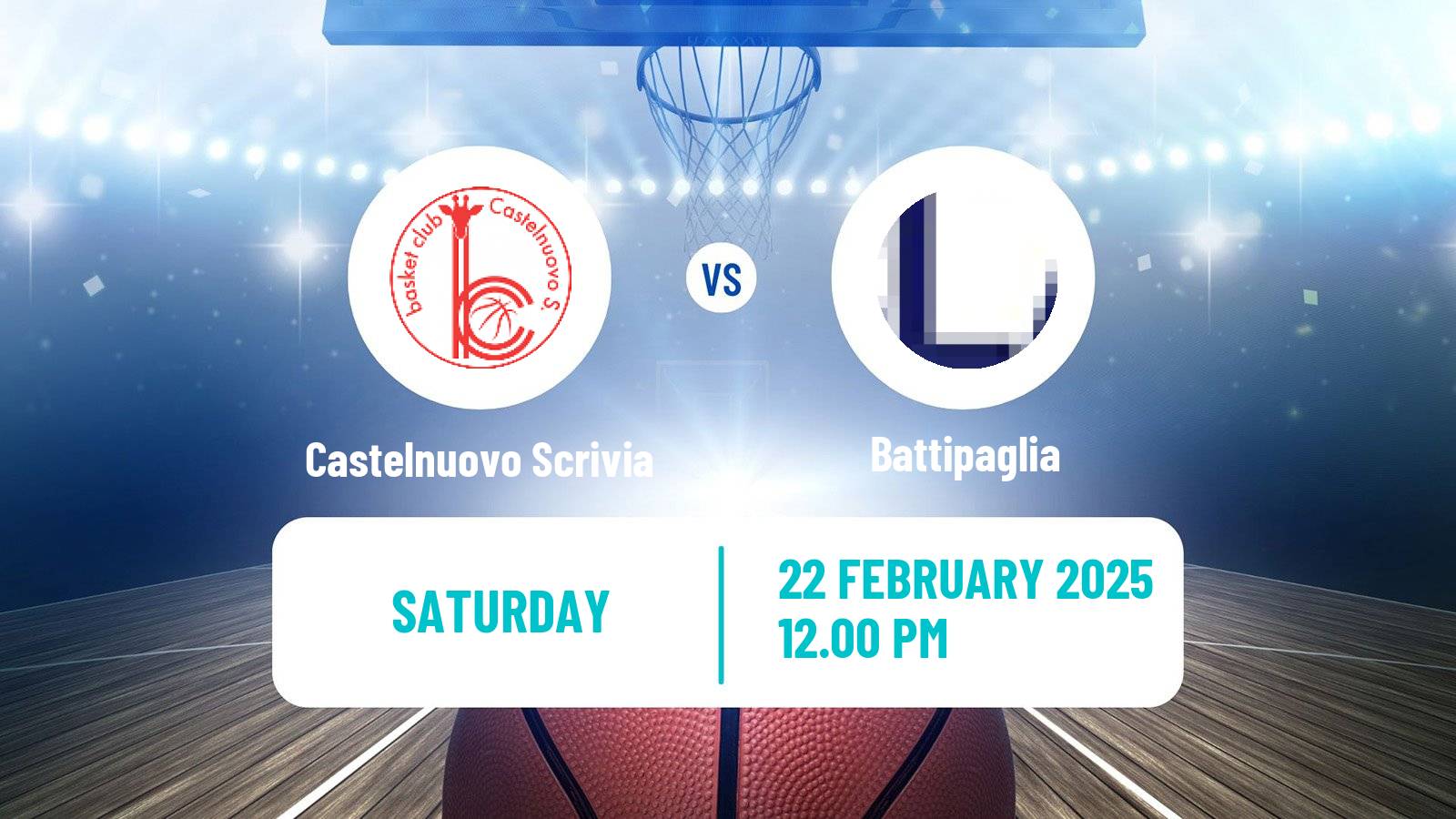 Basketball Italian Serie A1 Basketball Women Castelnuovo Scrivia - Battipaglia