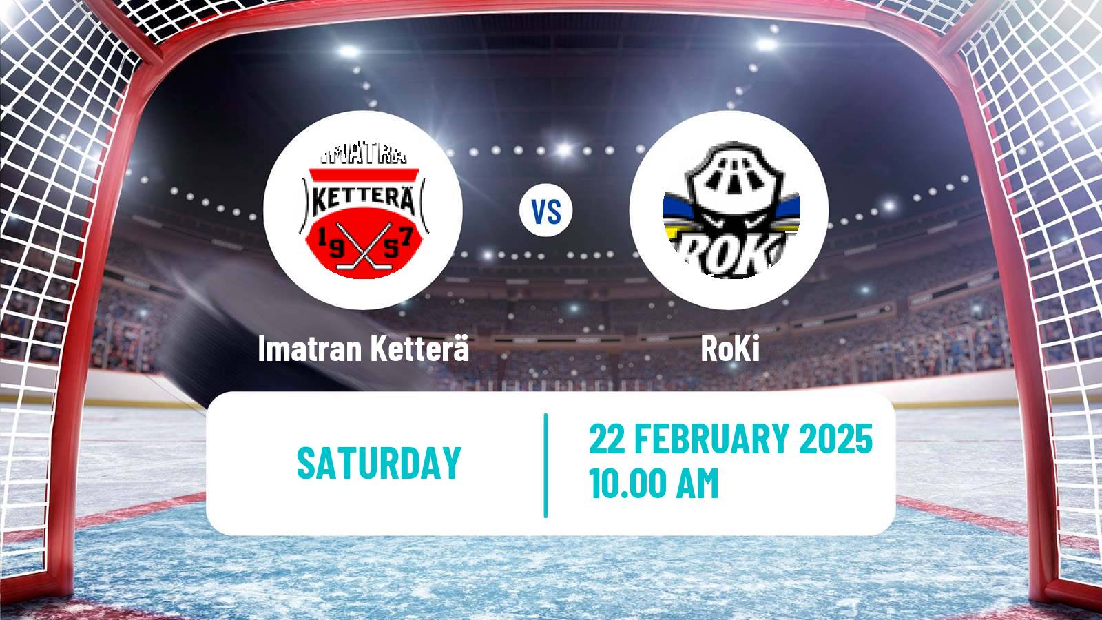 Hockey Finnish Mestis Imatran Ketterä - RoKi