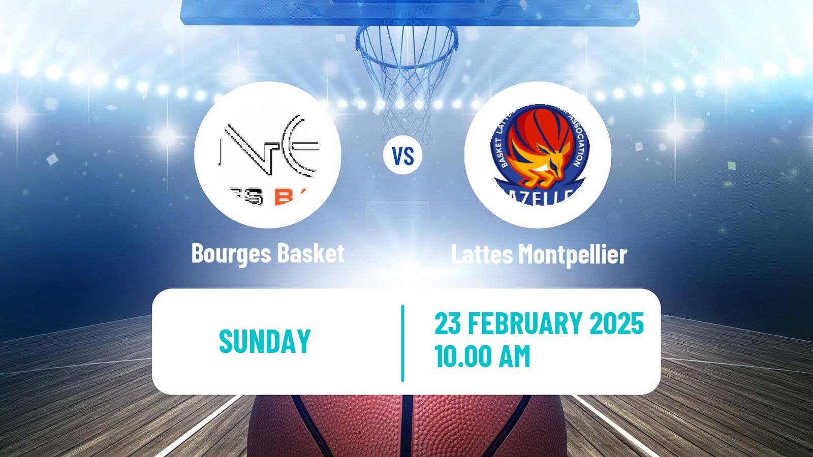 Basketball French LFB Bourges Basket - Lattes Montpellier