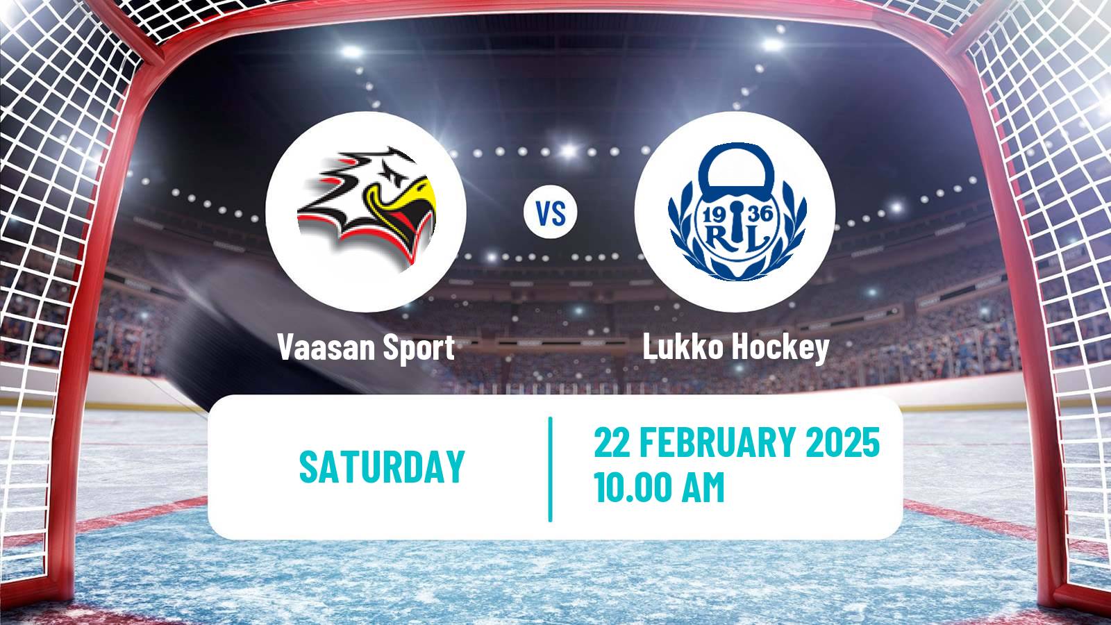 Hockey Finnish SM-liiga Vaasan Sport - Lukko