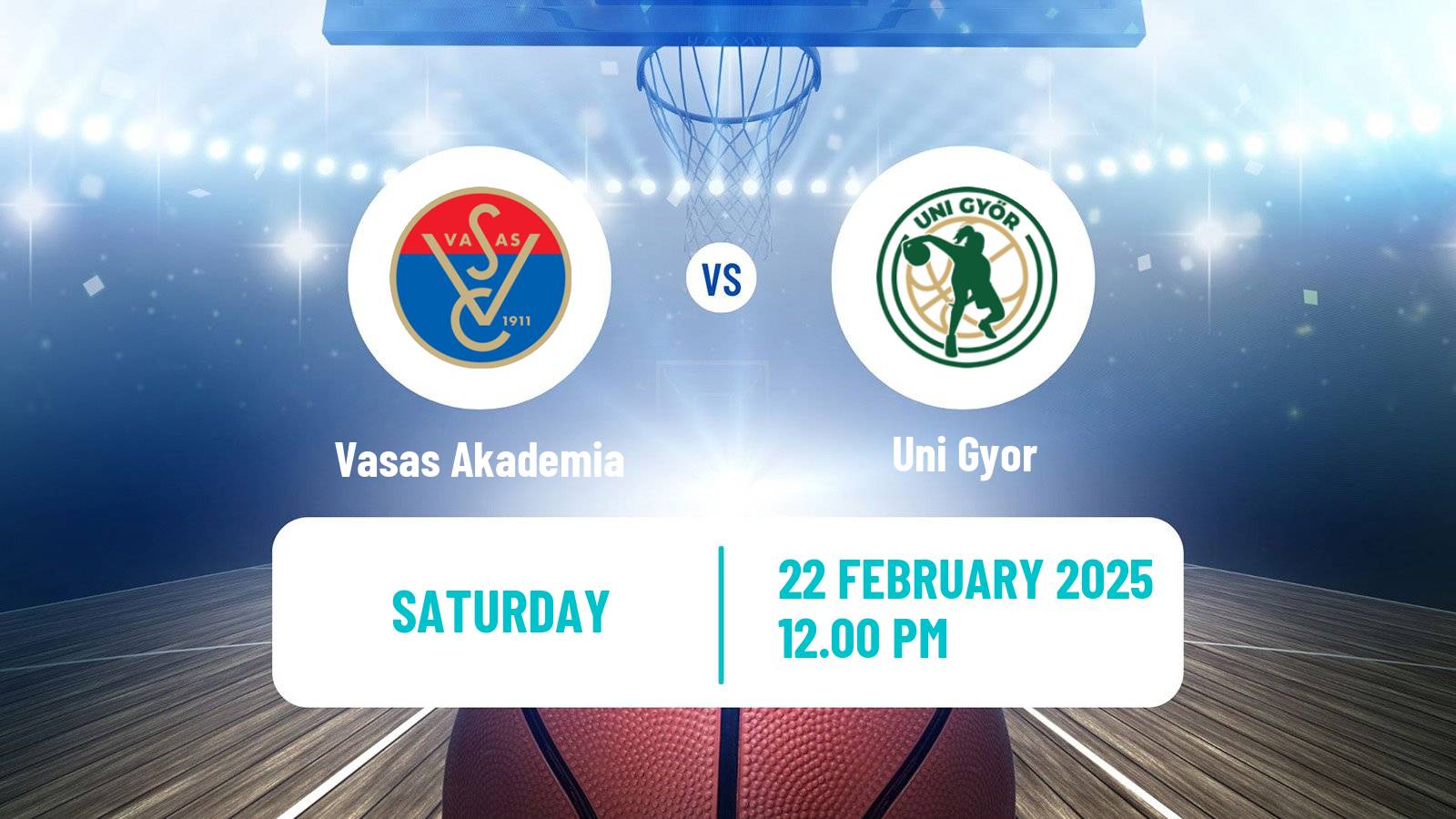 Basketball Hungarian NB I Basketball Women Vasas Akademia - Uni Gyor