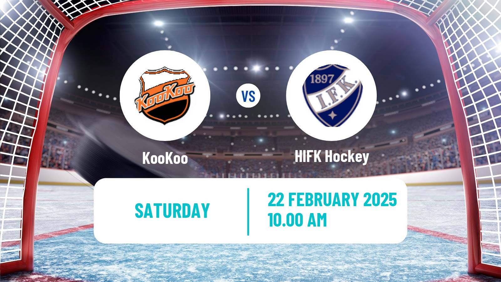 Hockey Finnish SM-liiga KooKoo - HIFK