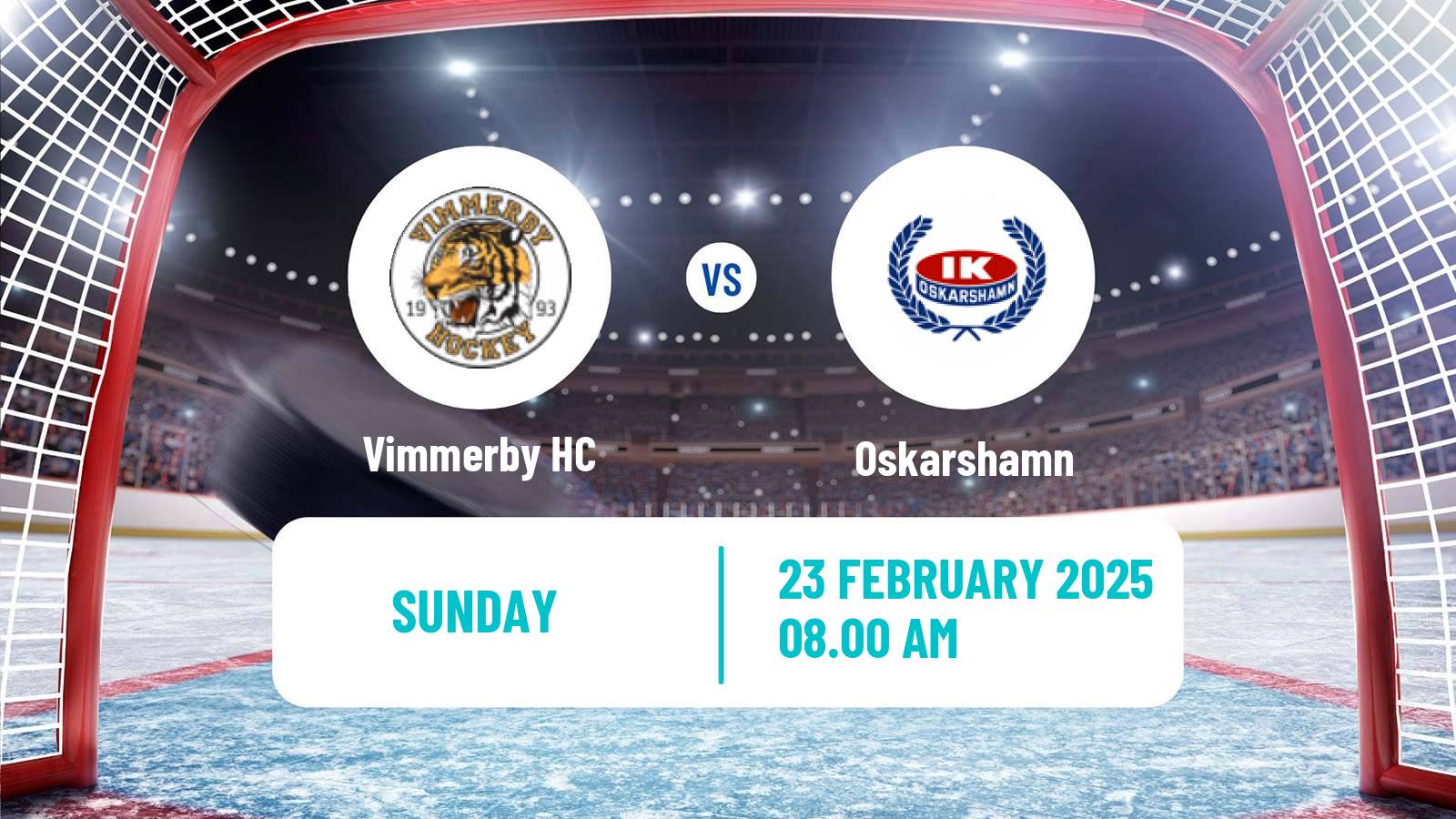 Hockey Swedish Hockey Allsvenskan Vimmerby - Oskarshamn