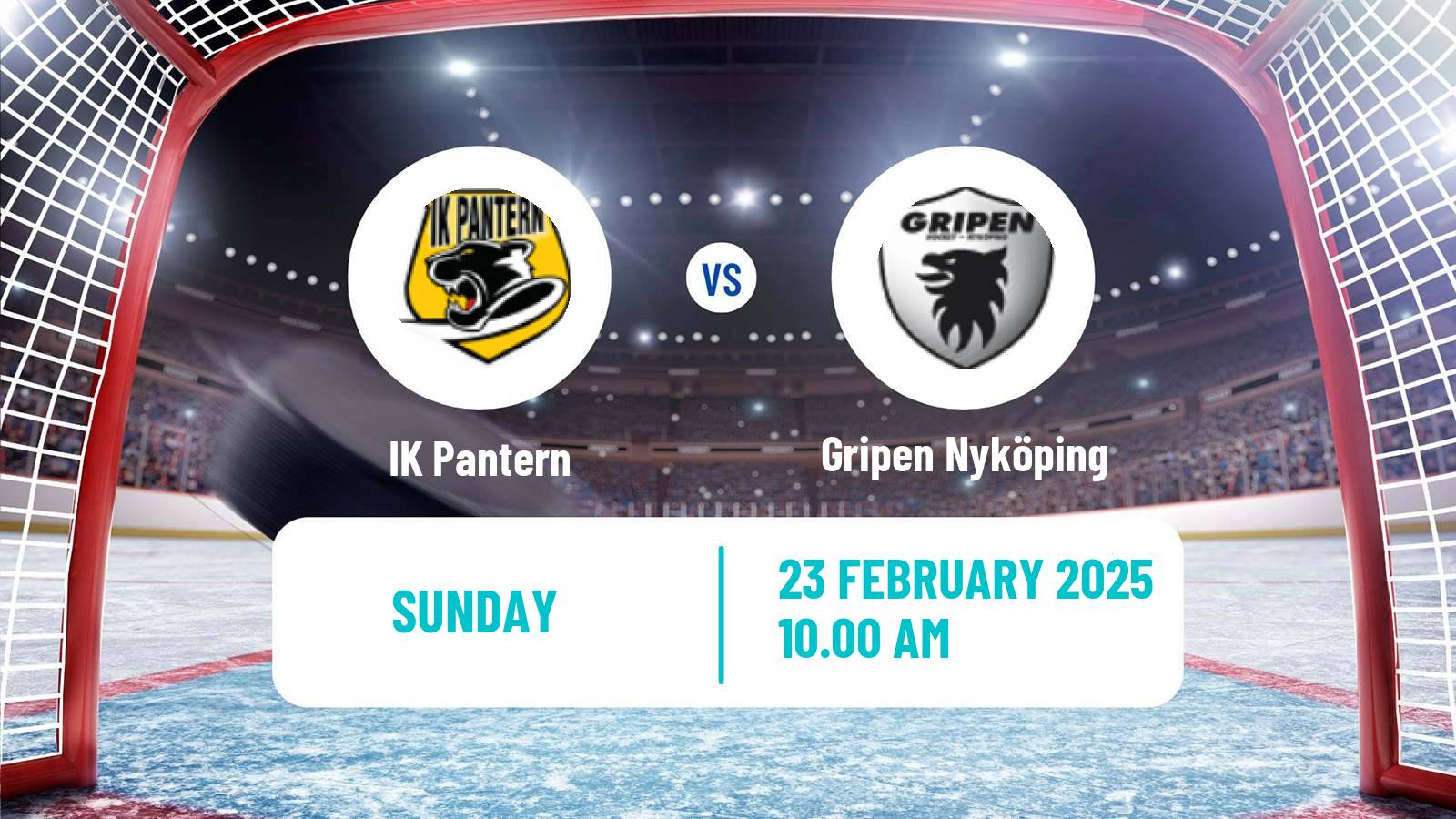 Hockey Swedish HockeyEttan Sodra Var Pantern - Gripen Nyköping