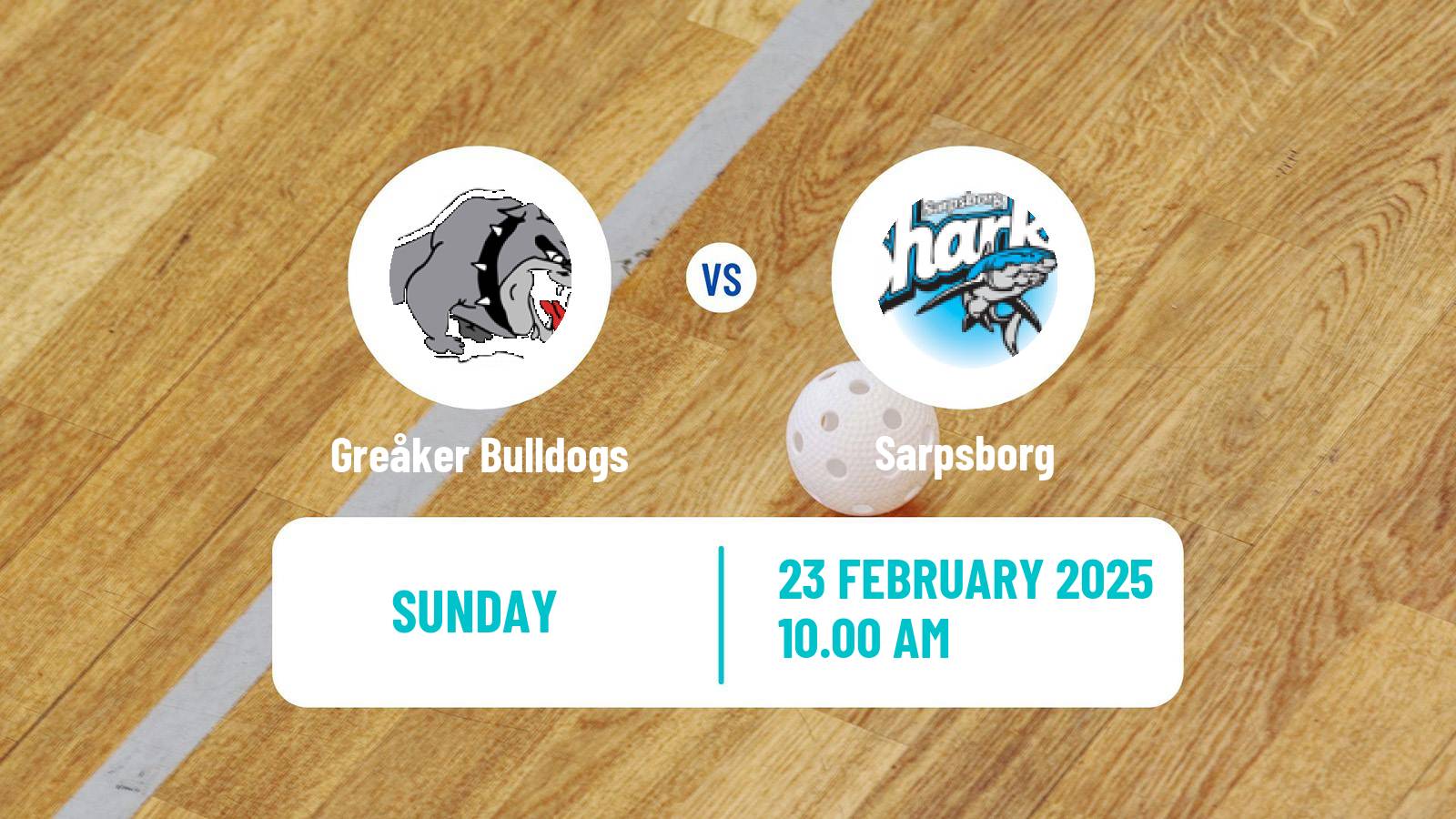 Floorball Norwegian Eliteserien Floorball Greåker Bulldogs - Sarpsborg