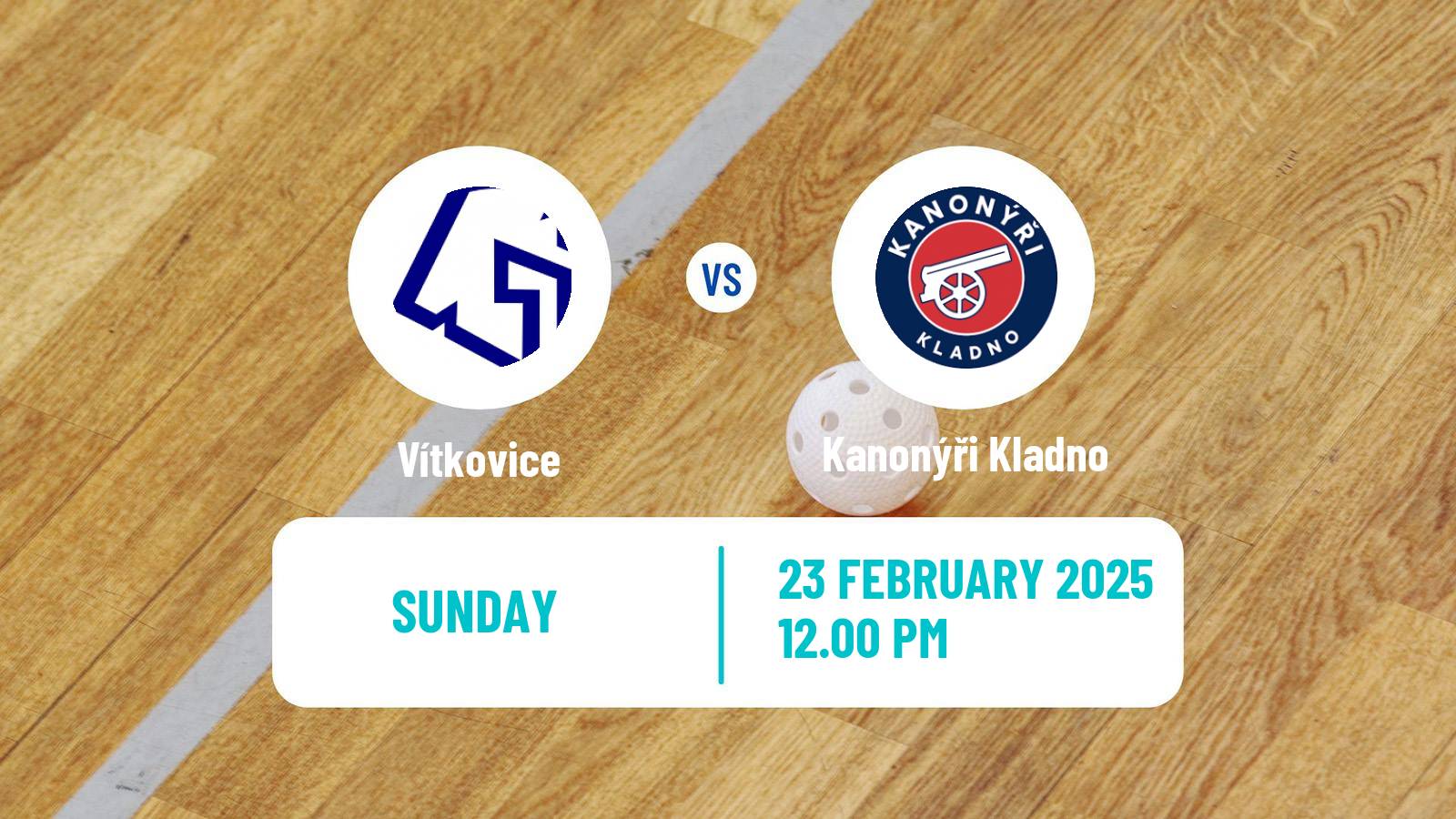 Floorball Czech Superliga Floorball Vítkovice - Kanonýři Kladno