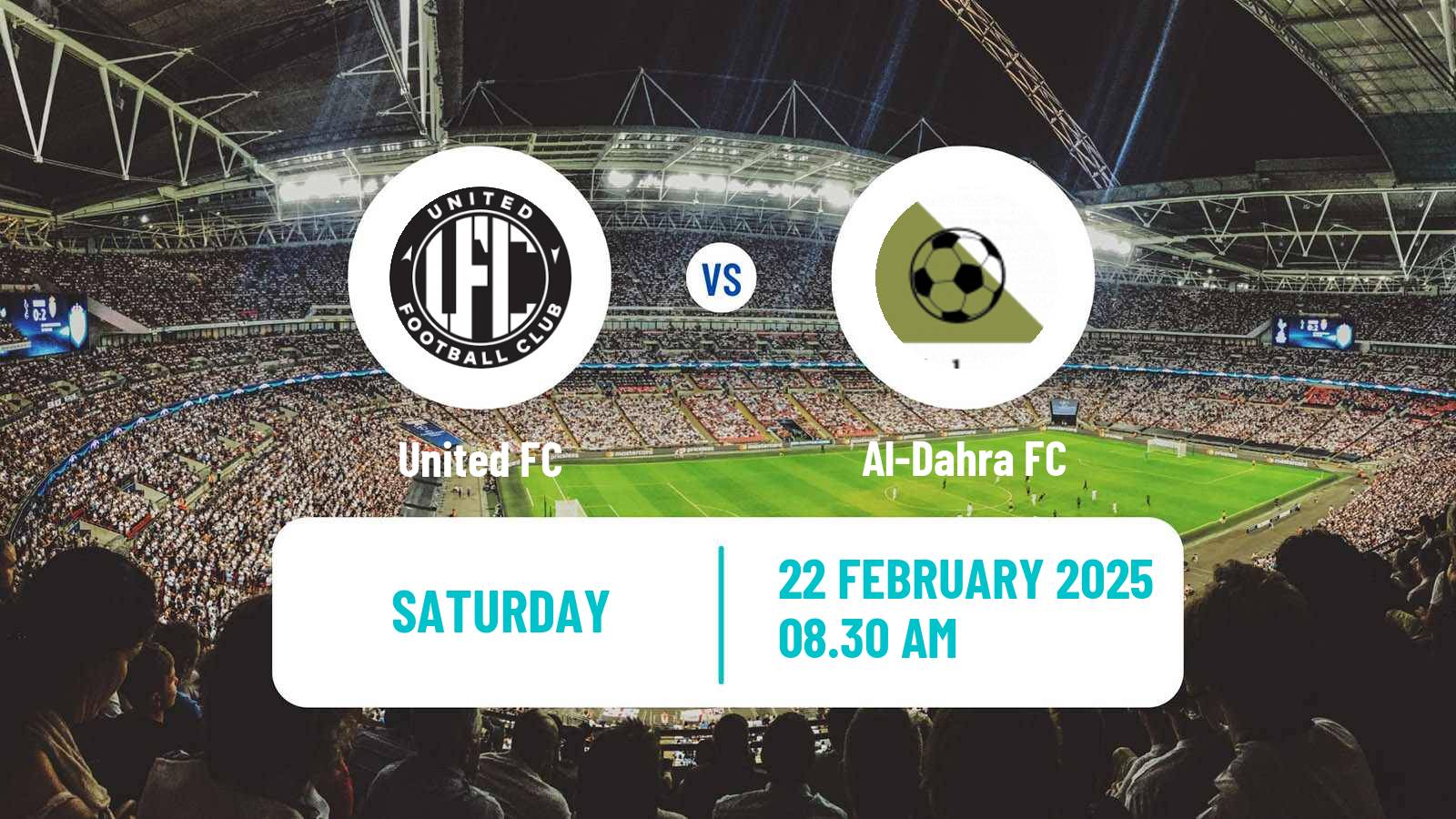 Soccer UAE Division 1 United FC - Al-Dahra