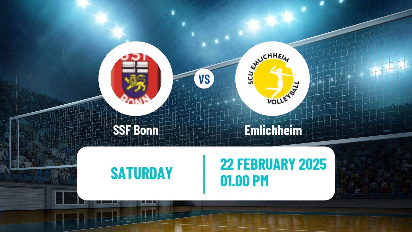 Volleyball German 2 Bundesliga North Volleyball Women Bonn - Emlichheim