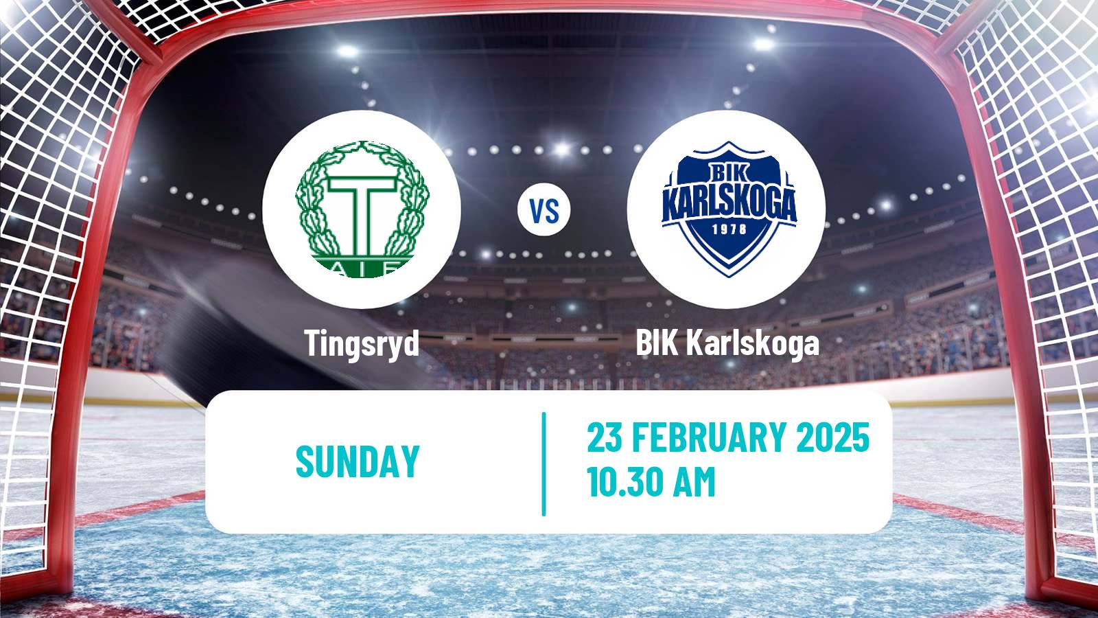 Hockey Swedish Hockey Allsvenskan Tingsryd - BIK Karlskoga