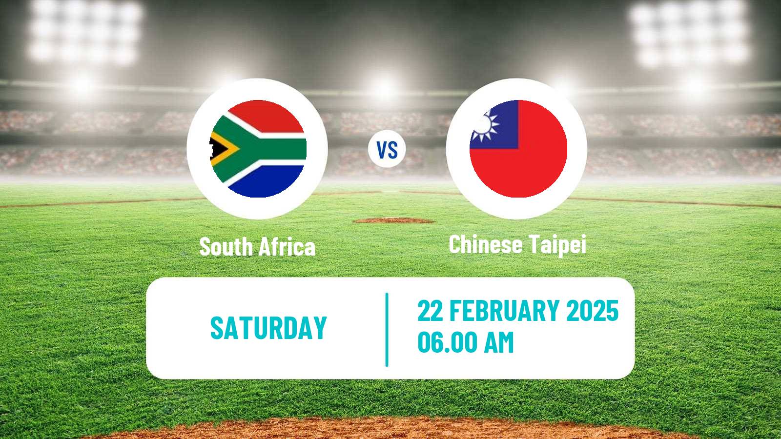 Baseball World Baseball Classic South Africa - Chinese Taipei