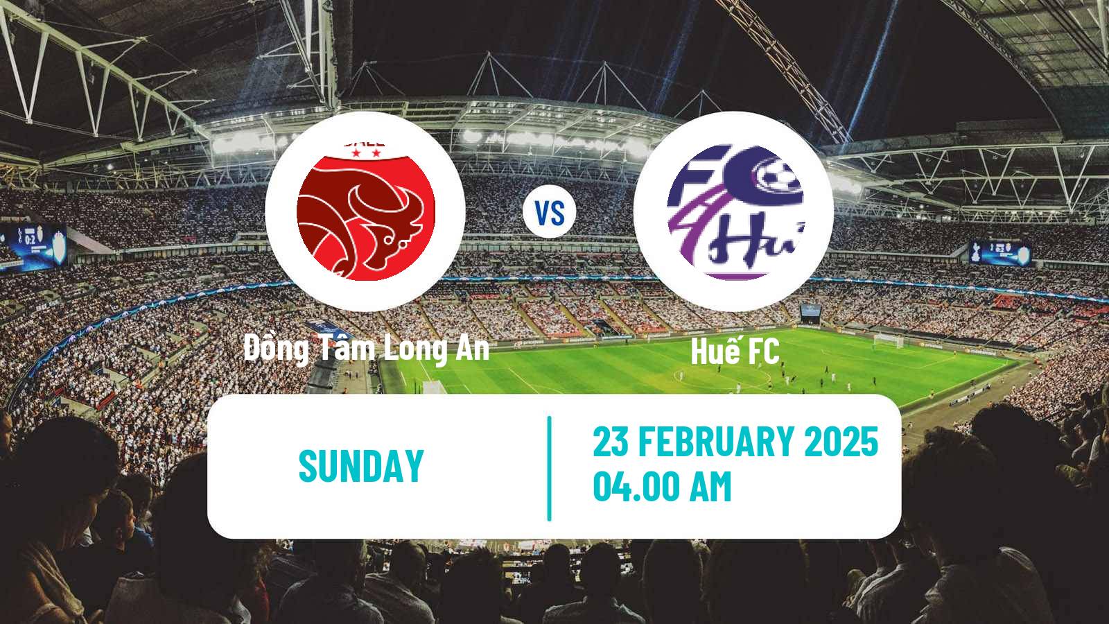 Soccer Vietnamese V League 2 Đồng Tâm Long An - Huế