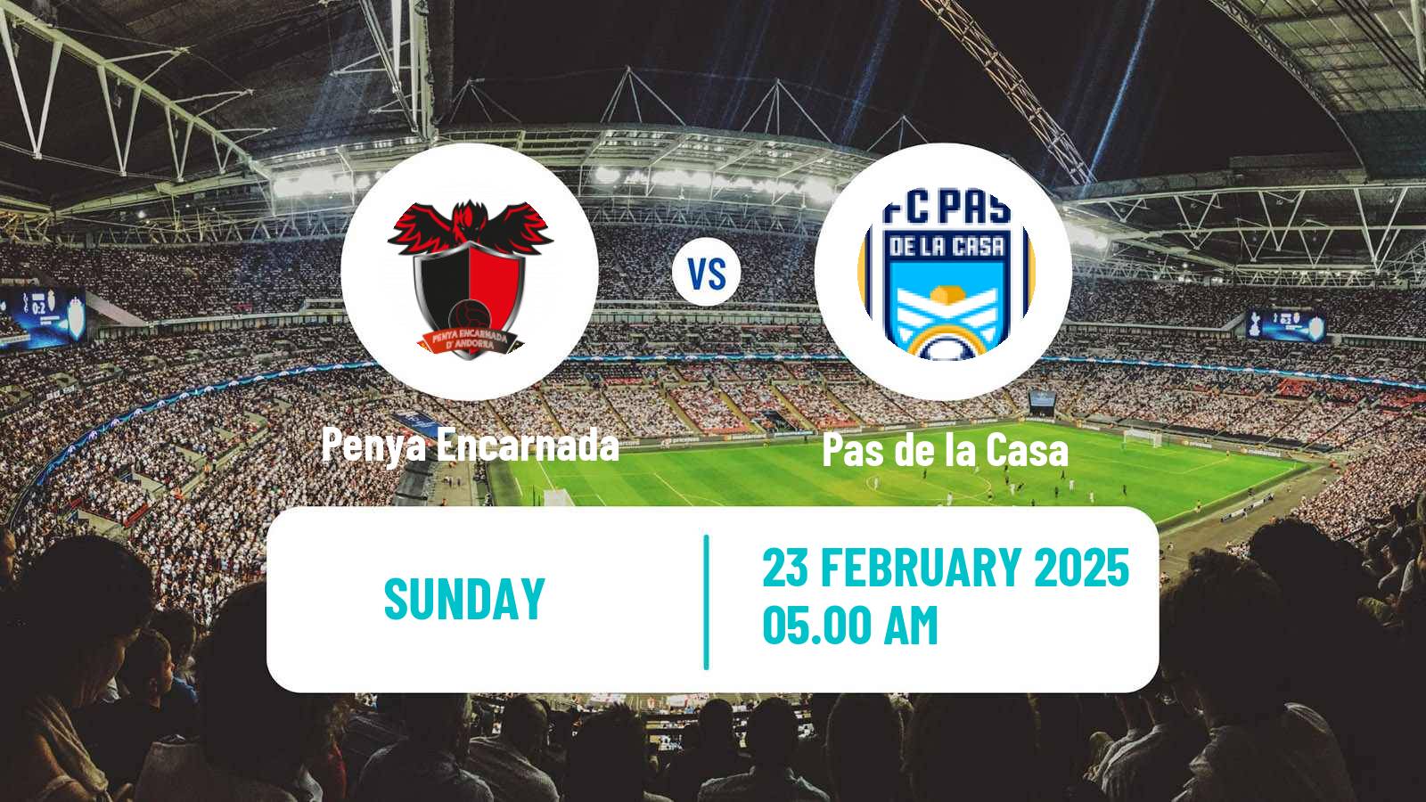 Soccer Andorra Primera Divisio Penya Encarnada - Pas de la Casa