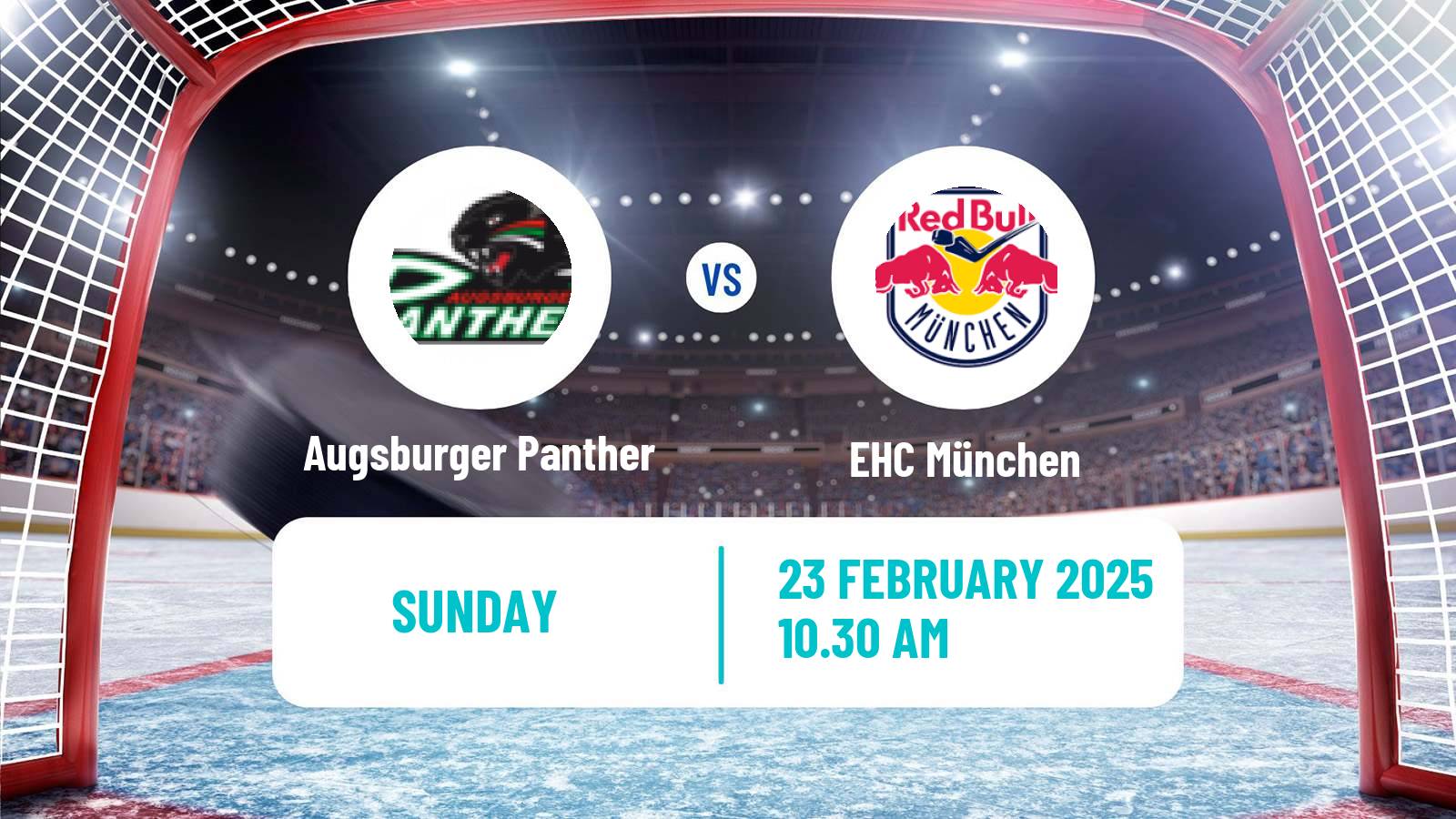 Hockey German Ice Hockey League Augsburger Panther - EHC München