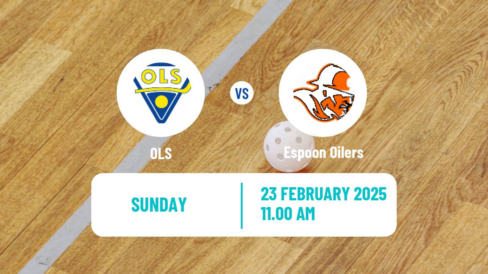 Floorball Finnish F-Liiga OLS - Espoon Oilers